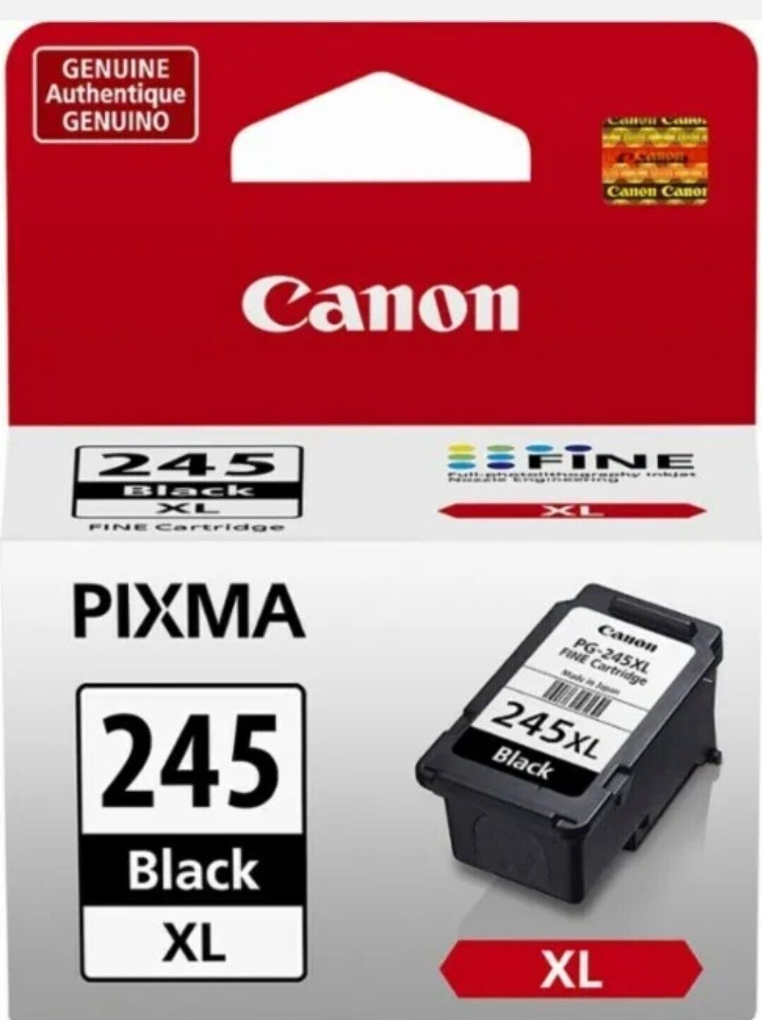 Canon Pixma PG-245XL Black Ink Cartridge Brand New unopened OEM box 