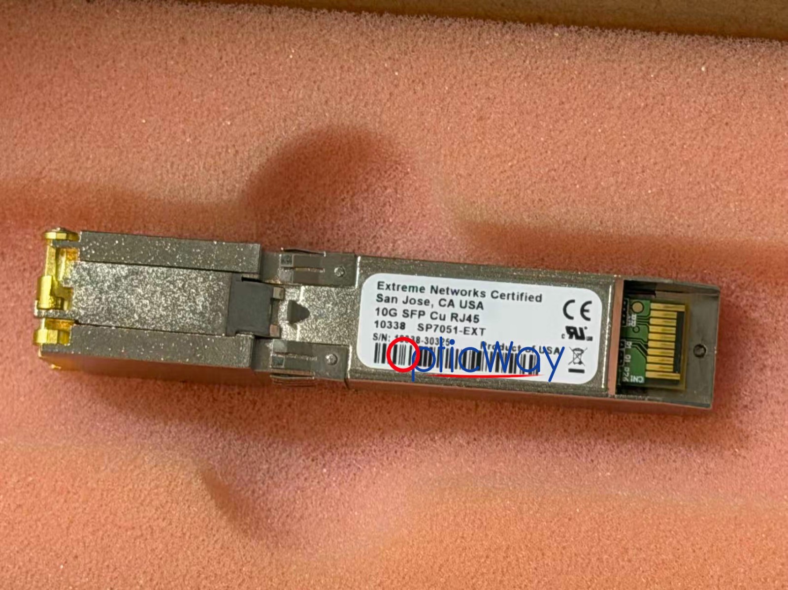 Extreme Networks 10338  SFP-10G-T RJ45 30M SP7051-EXT