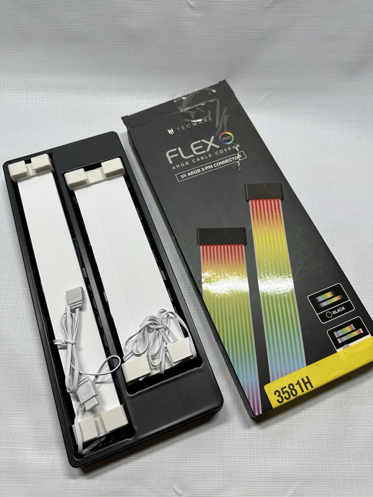 FLEX ARGB CABLE COVERS For Motherboard And GPU - USED