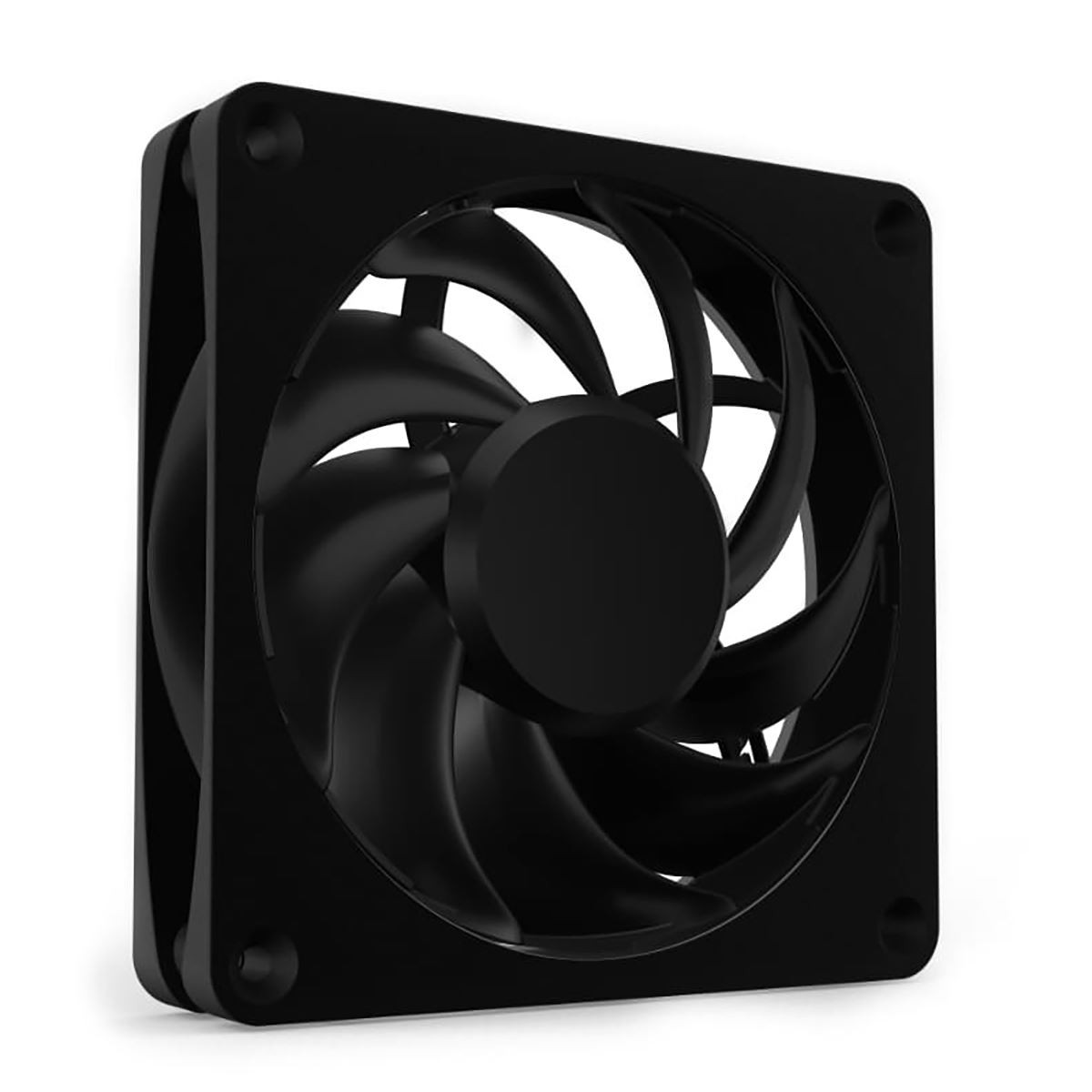 Open Box Alphacool Apex Stealth Metal Power Fan, 3000 RPM, Matte Black