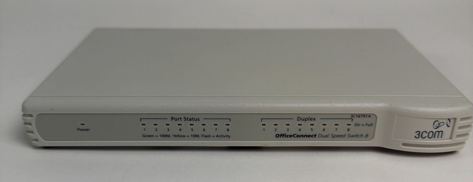 3Com 3C16791A OfficeConnect Dual Speed Switch 8 8-Port 10/100 Ethernet