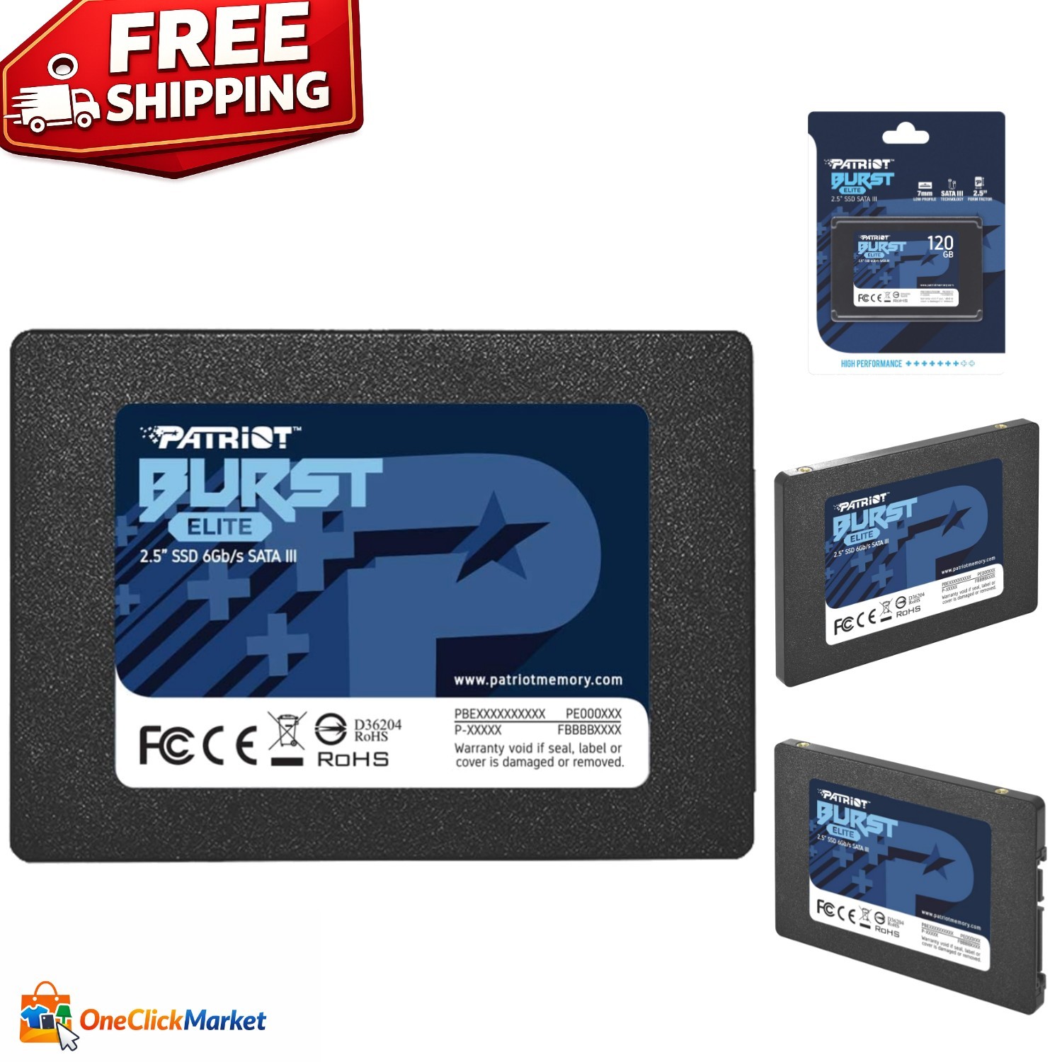 Upgrade Your Desktop with Patriot Burst Elite 120GB SATA 3 Solid State Drive