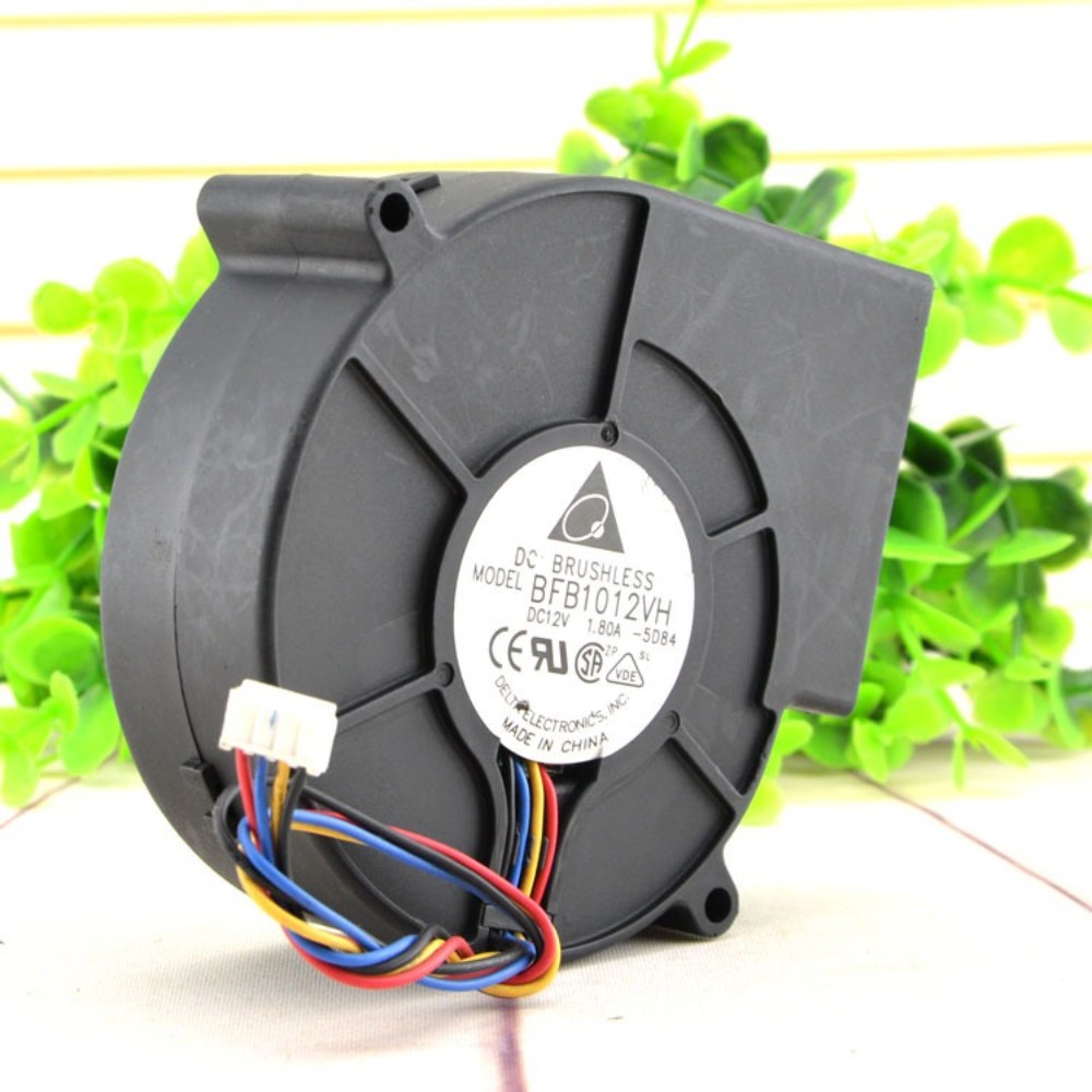Delta BFB1012VH Server Blower DC12V 1.80A Ball Bearing 4pin Cooling Fan