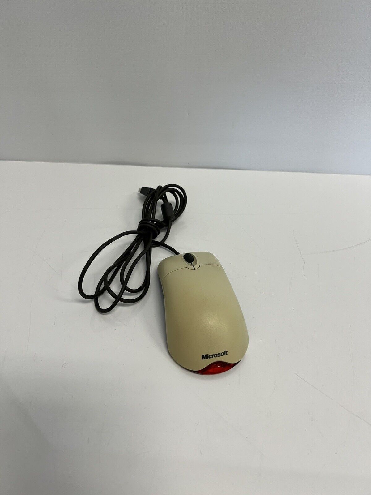 MICROSOFT Optical USB & PS/2 Compatible Wheel Mouse X08-18741 Tested & Working
