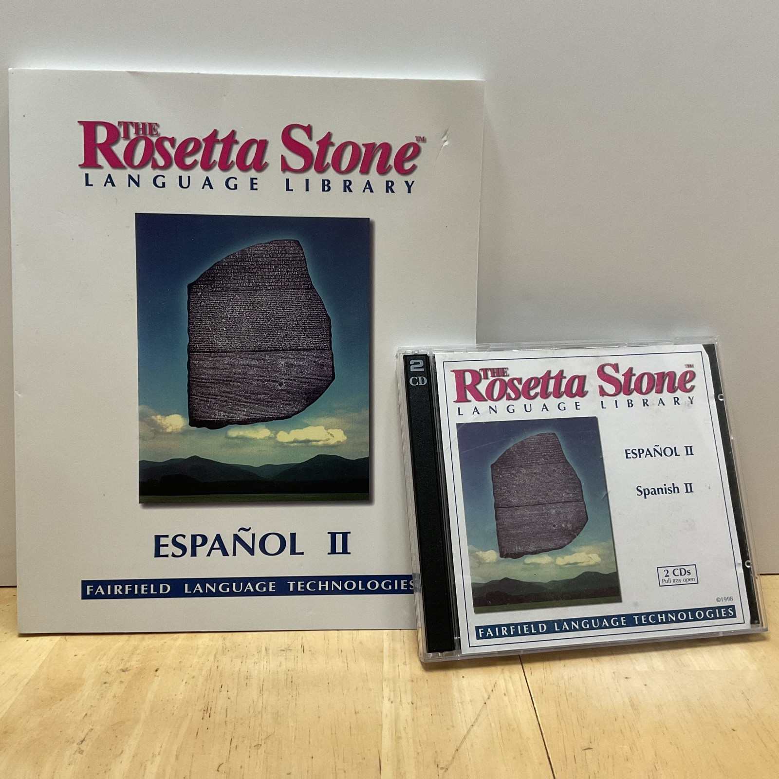 VINTAGE ROSETTA STONE SPANISH LEVEL 2