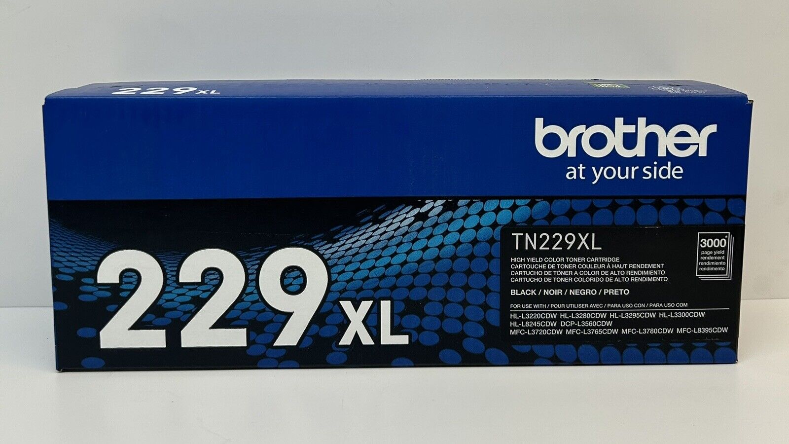Genuine Brother TN229XL Black High-yield Black Toner Cartridge-Sealed-NEW