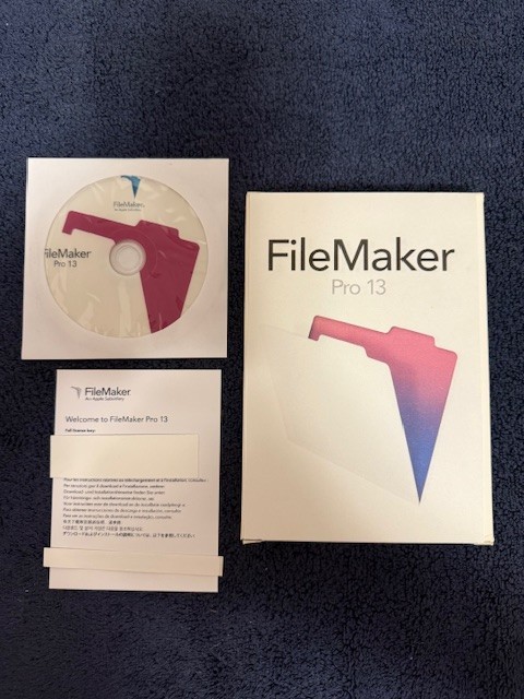 FileMaker Pro 13 License Key Card for Mac & Windows, FULL VERSION, 