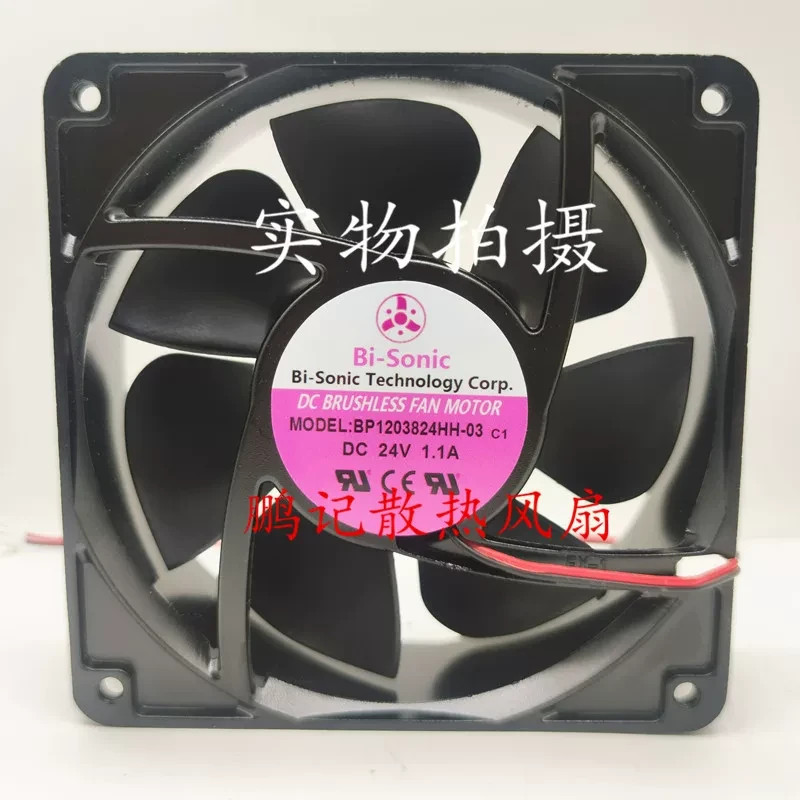 1PCS Bi-Sonic BP1203824HH-03 12038 24V 1.1A Inverter Fan