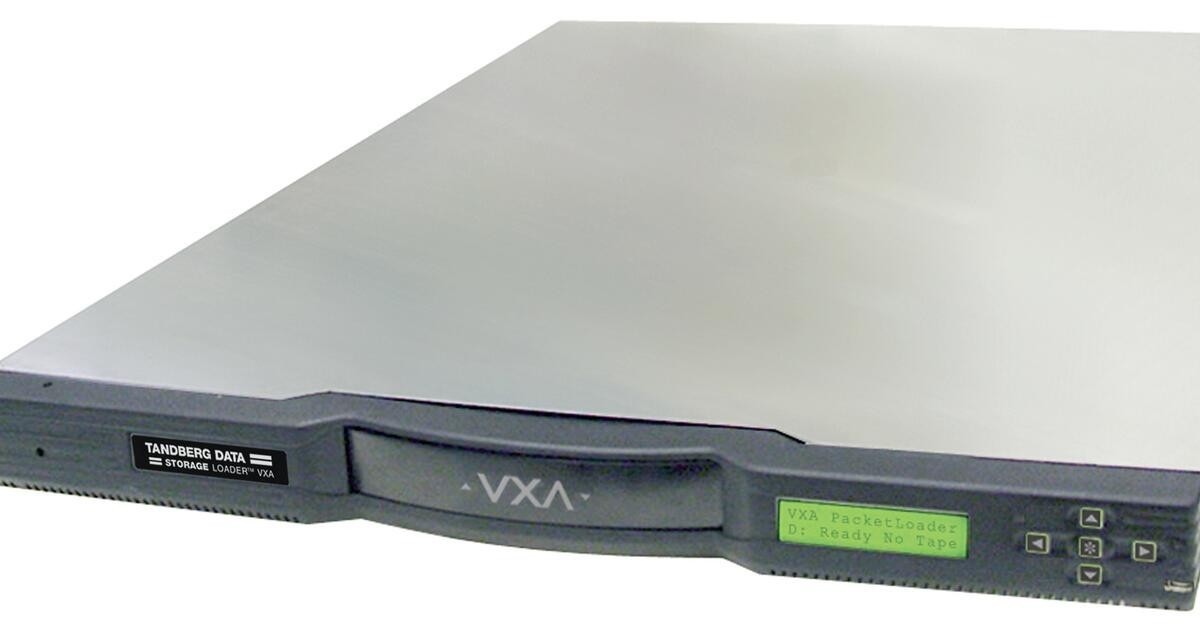 exabyte VXA-320 PacketLoader 1×10 1U Plus 119.00610