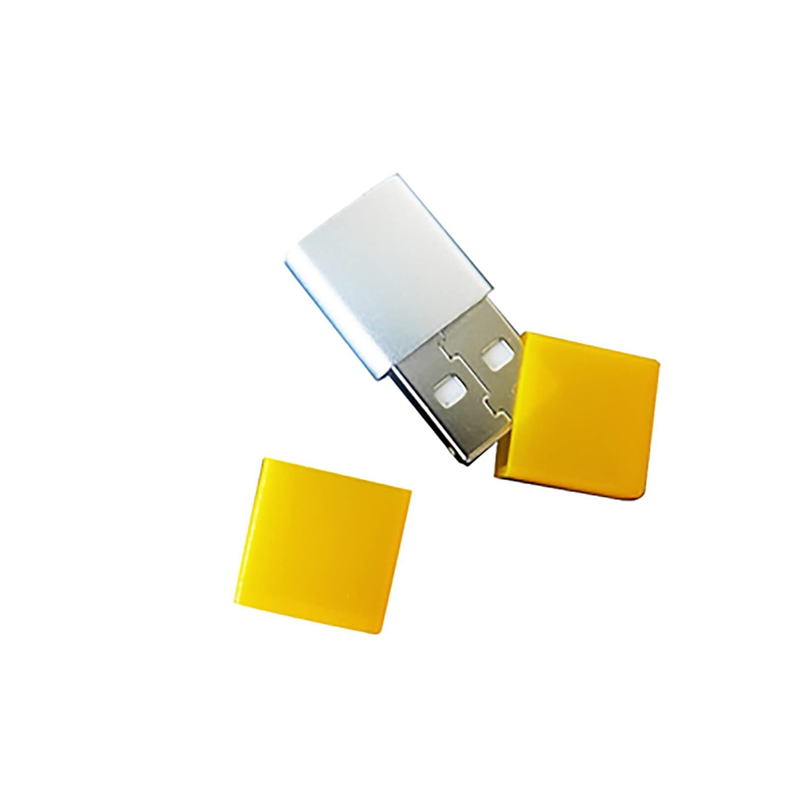 10PCS USB Port Protective CoverUSB A Male Anti Dust Plug Stopper Cap Cover Pr...