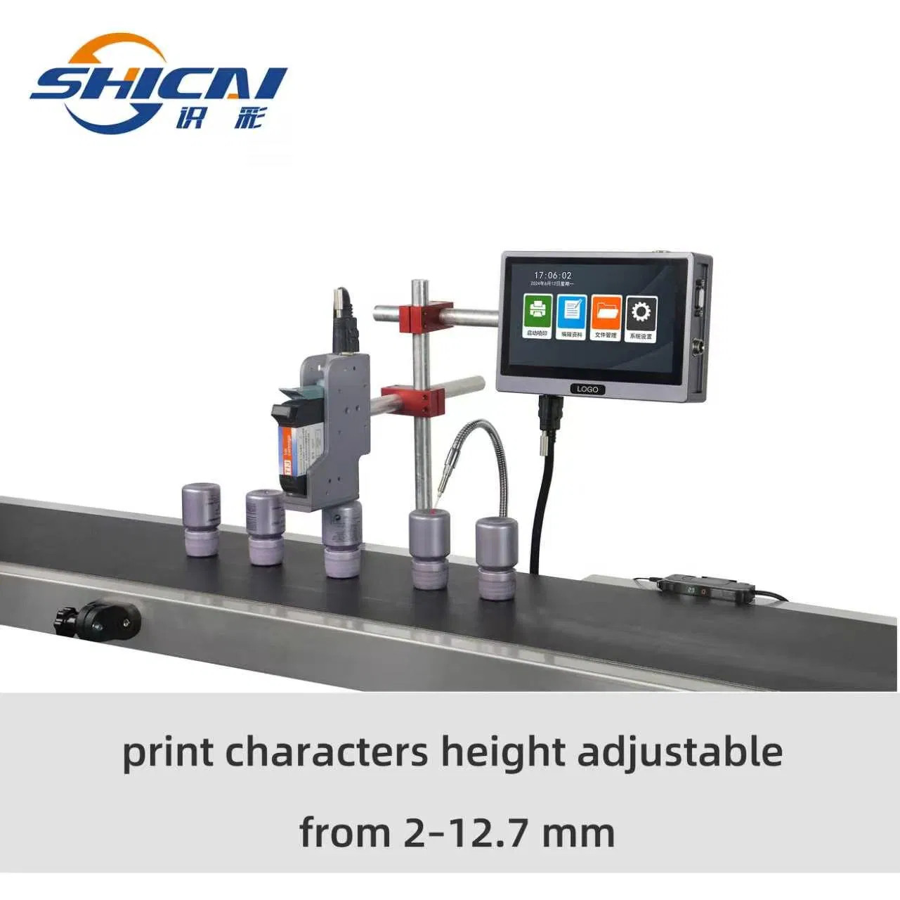 Online Inkjet Coder Unbranded New Without Conveyor for Date Batch Code