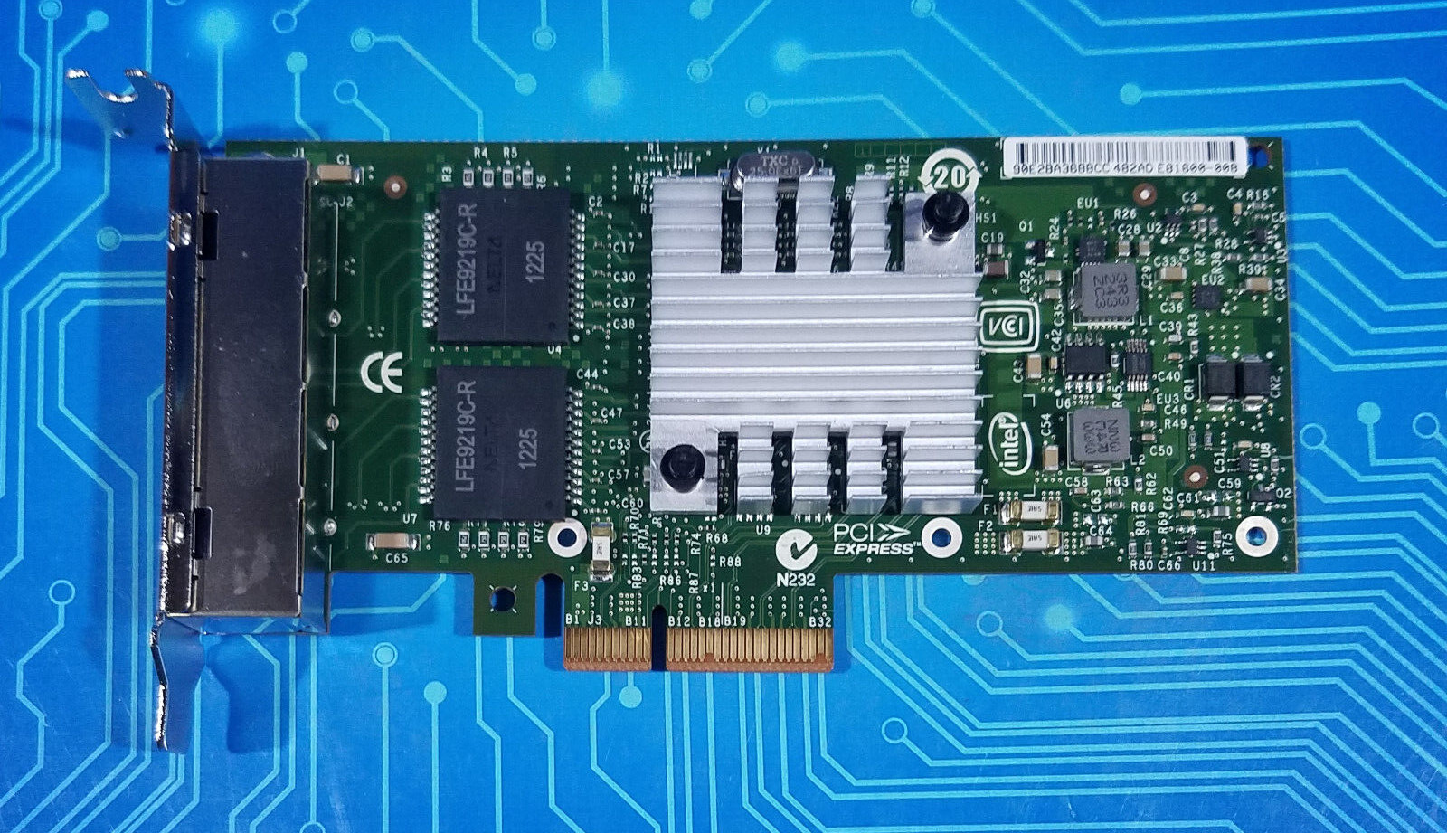 IBM Intel 49Y4242 PRO/1000 Quad Port Gigabit Ethernet Adapter PCIe