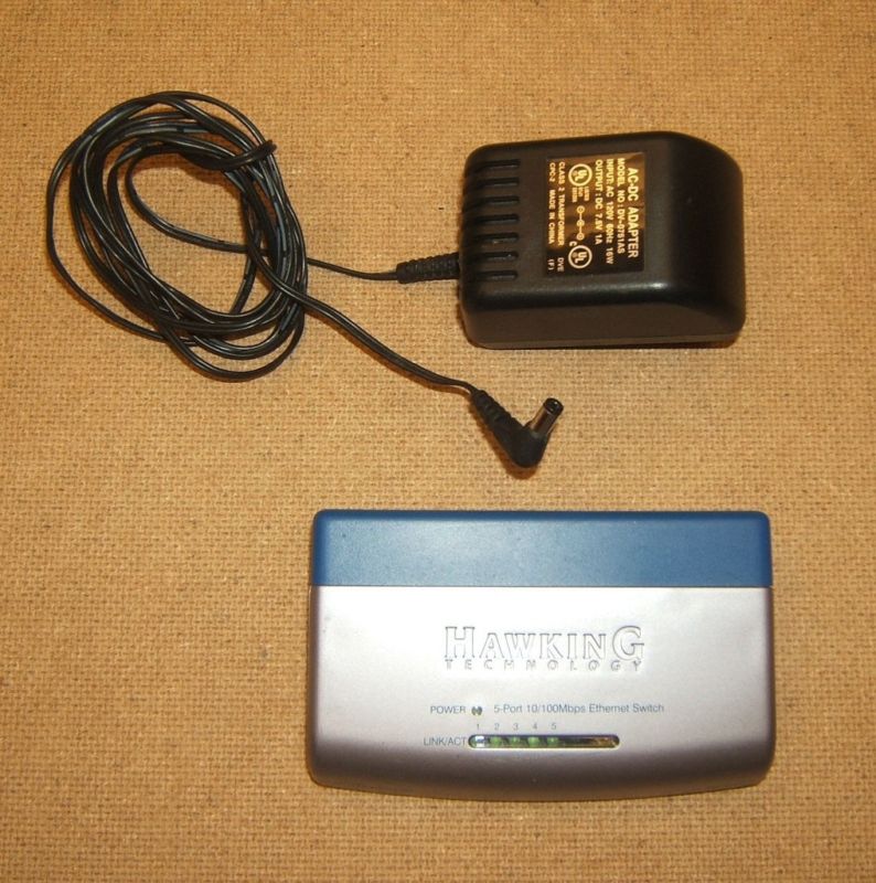 Hawking Technology HFS5T 5-port 10/100 Ethernet Switch