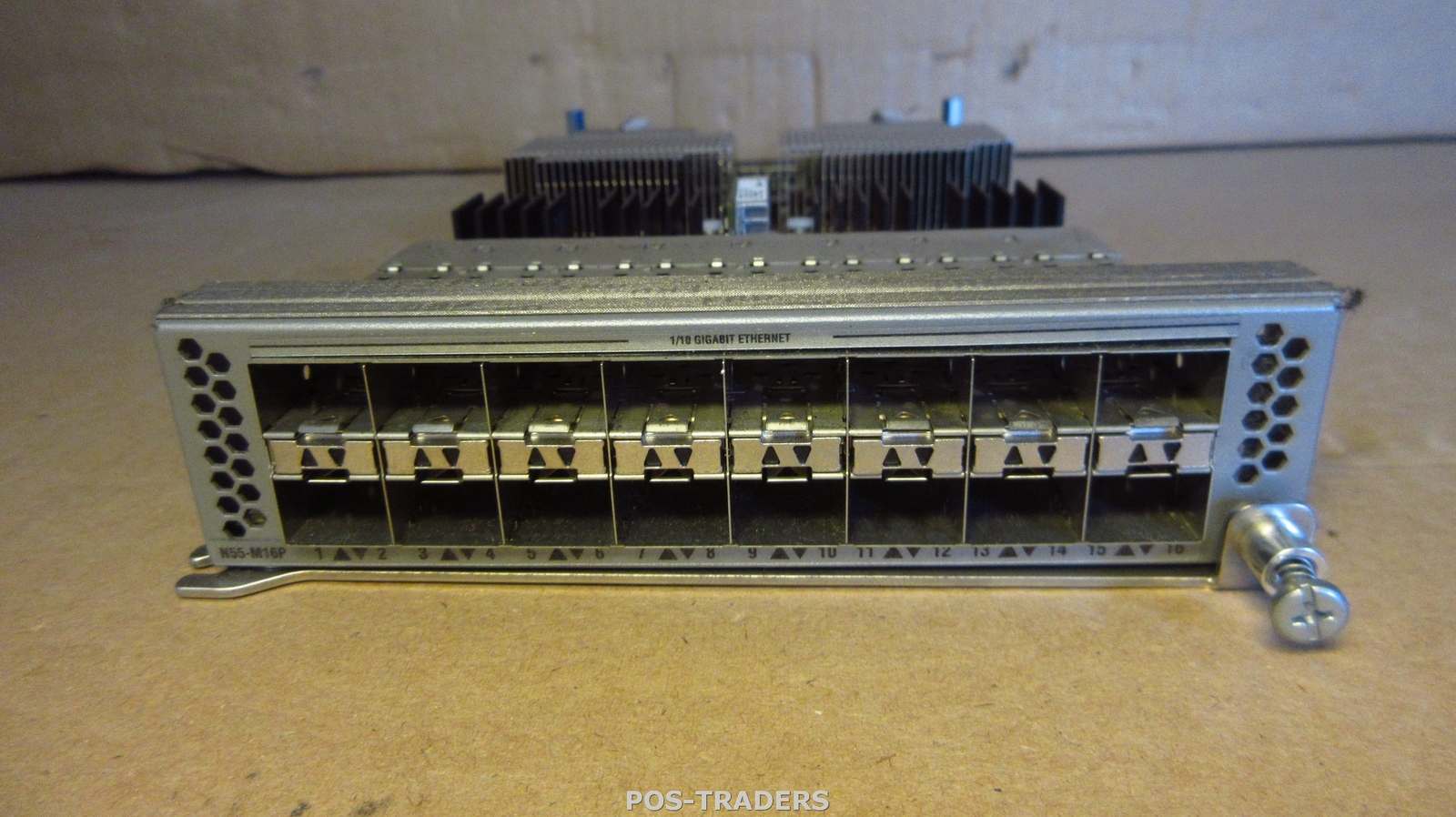 Cisco N55-M16P V01 Nexus 16-Port 10GbE SFP+ Expansion Module FROM N5K-C5548P V01