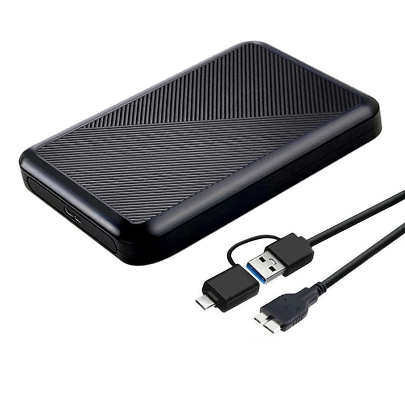 1TB Ultra Slim Portable External Hard Drive USB 3.0 HDD Storage for PC, Mac, ...