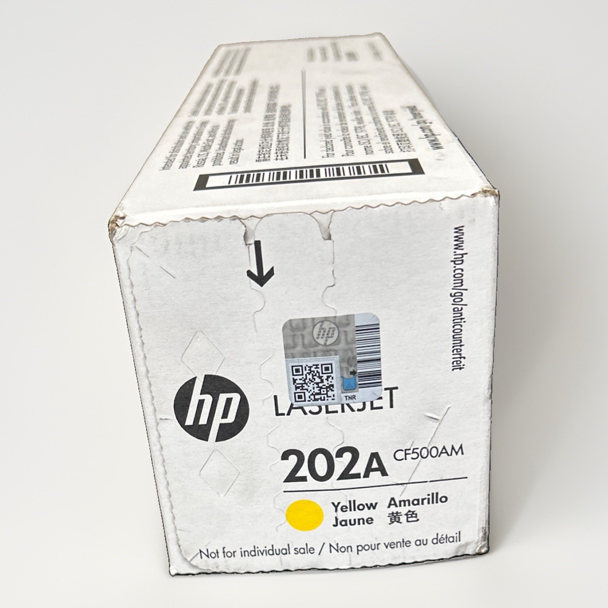 HP Genuine Laser Jet Pro Yellow 202A CF500AM, New Sealed
