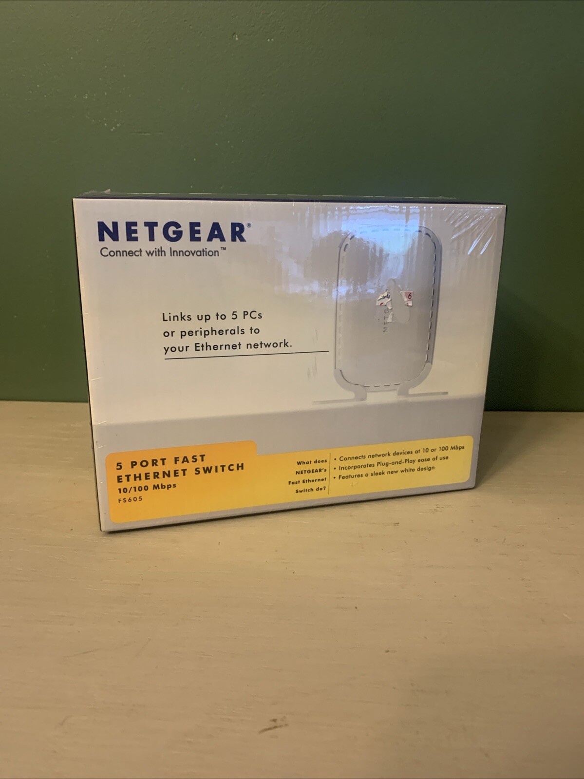 NetGear  ProSafe (FS605) 5-Ports External Switch NEW IN BOX