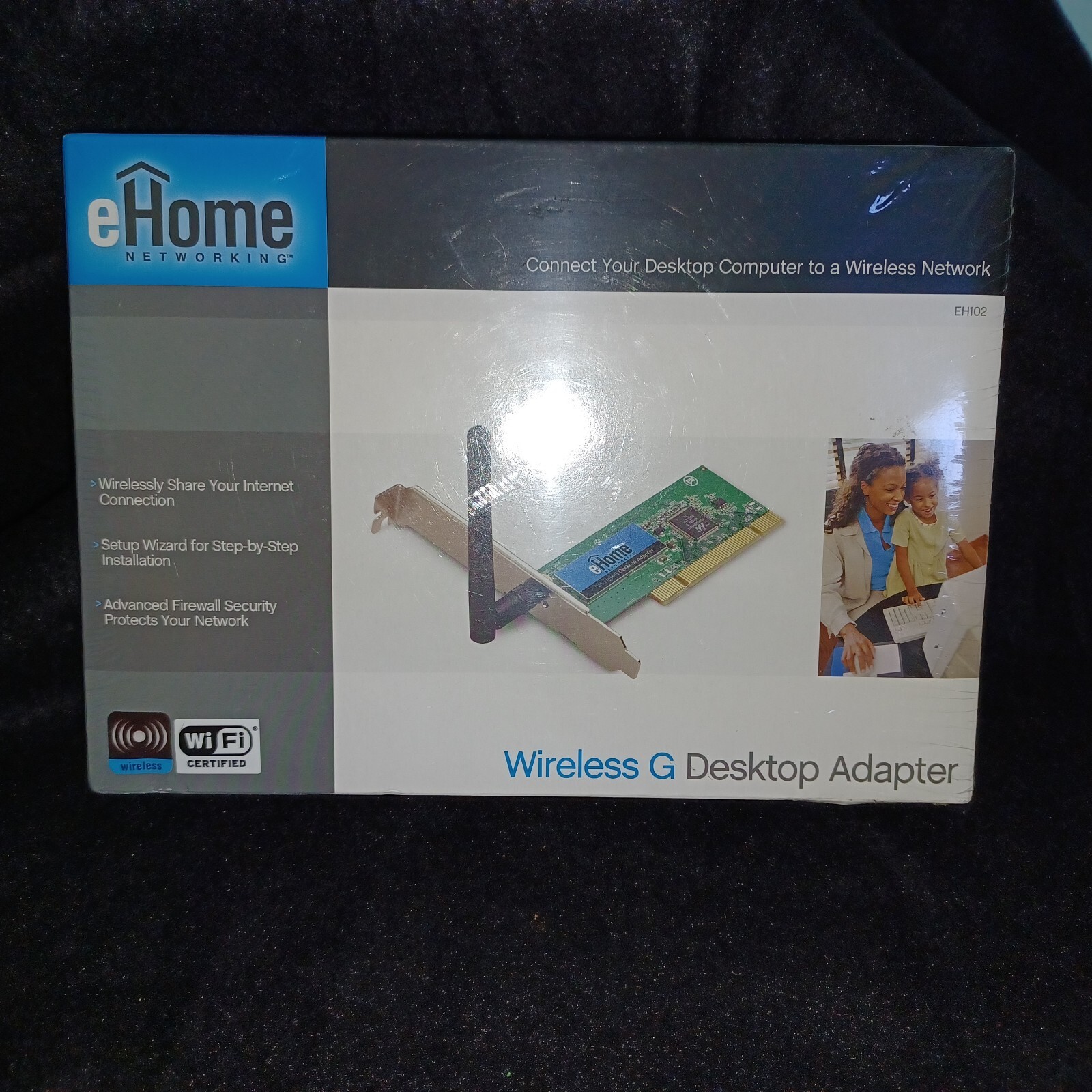 Desktop Adapter eHome EH102 Wireless G NIB unopened D-Link