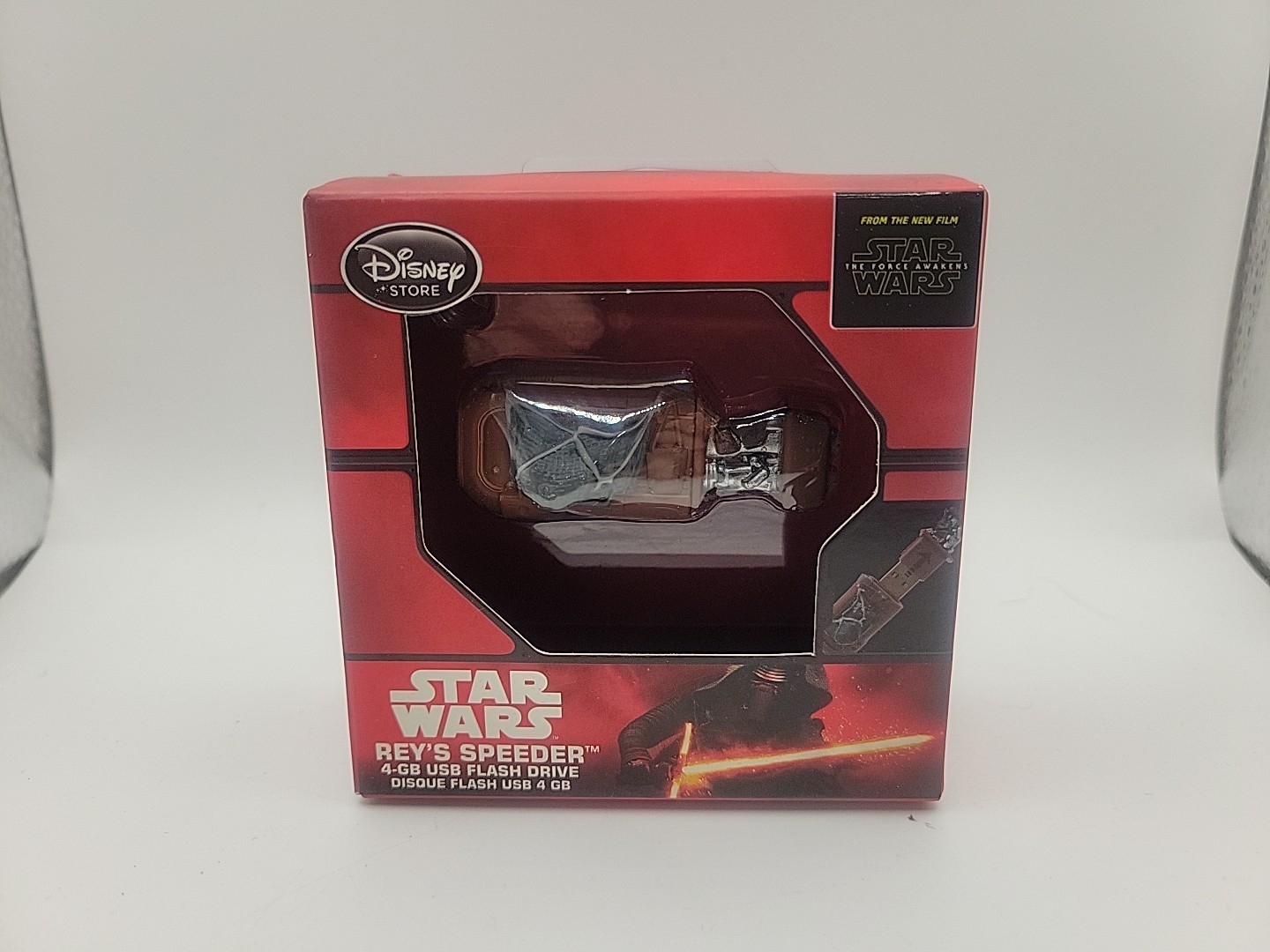 Disney Store Star Wars The Force Awakens Reys Speeder 4GB USB Flash Drive M123