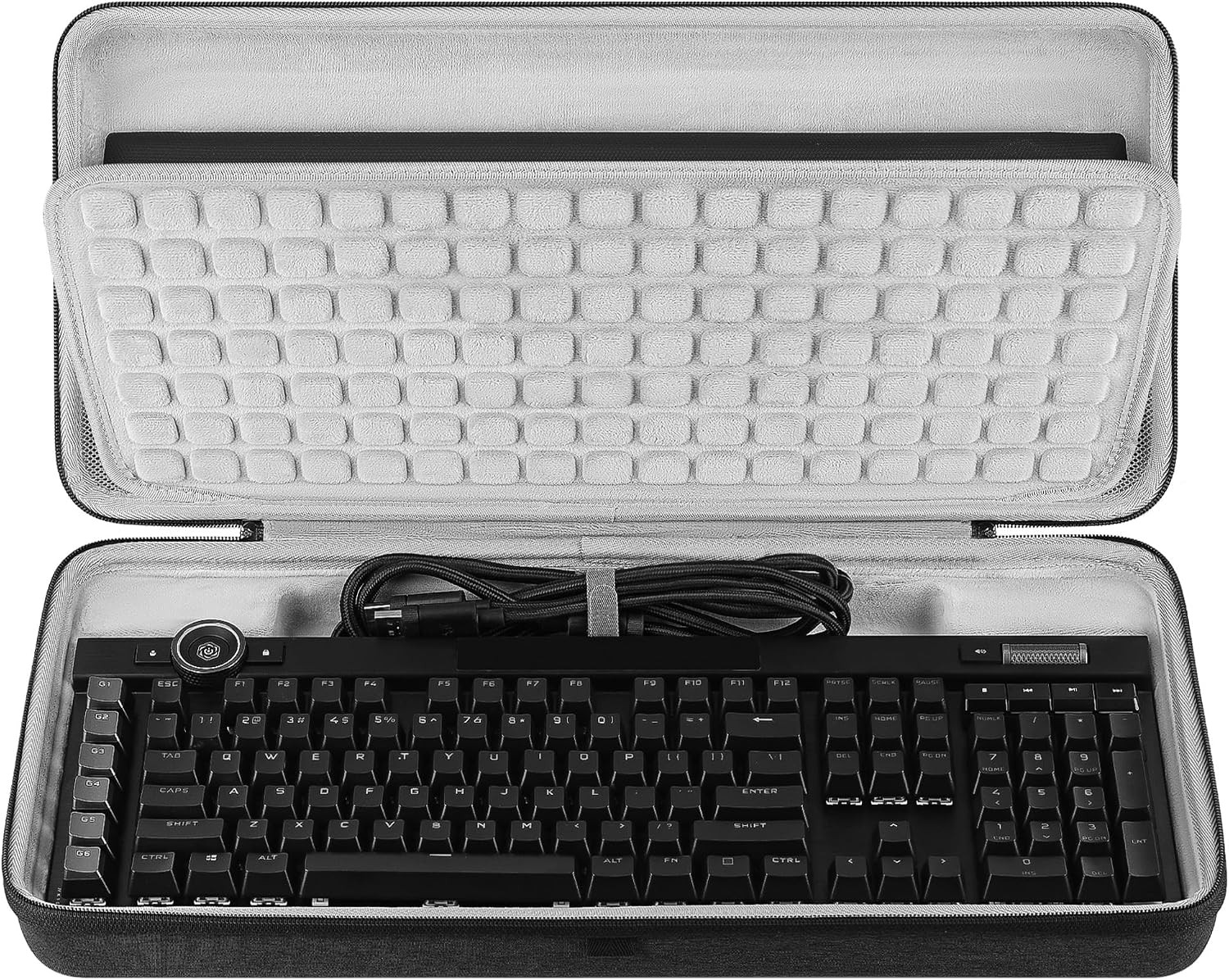 Full Size Keyboard Hard Shell Case Compatible with Corsair Galleon 100