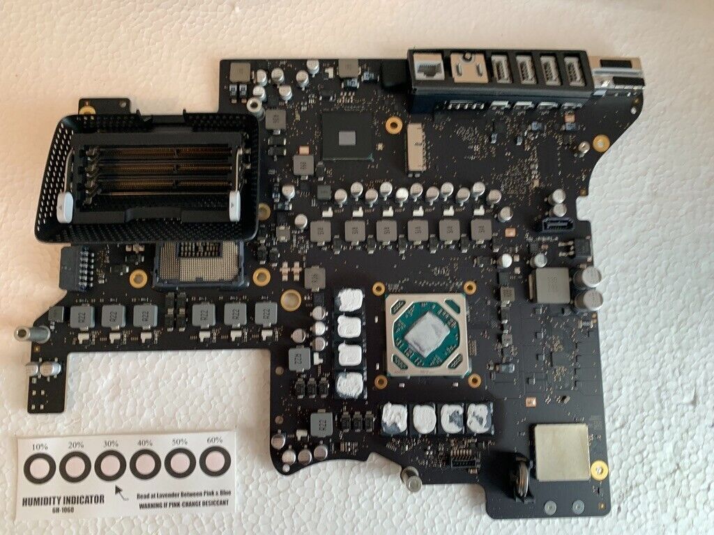 New Apple Logic Board 820-01236-a GPU 580 8gb 2019 27\