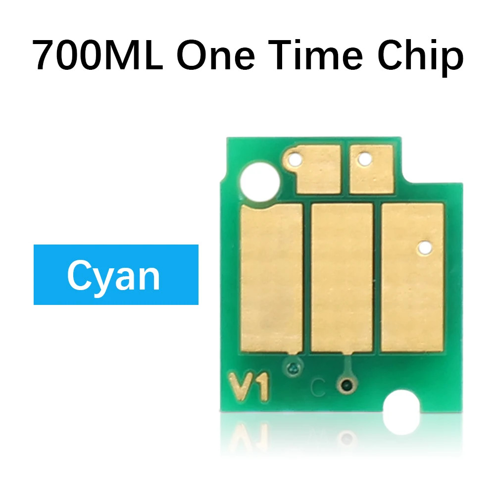 2PC 700ml One Time Use Chip for Brother GTX-600 GTX-422 GTX-423 GTX-425 GTX PRO