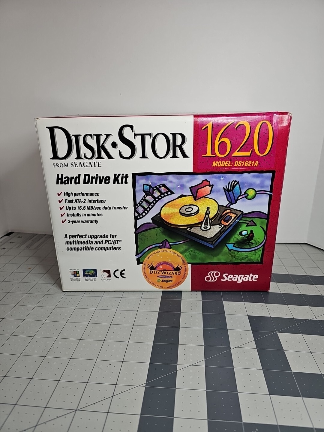 Seagate Disk-Stor Hard Drive Kit for PC/AT Compatible Computers High Performance