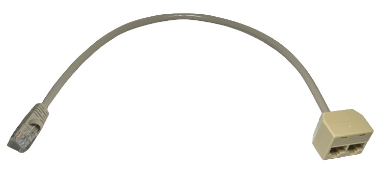 StarTech.com 2-to-1 RJ45 Splitter Cable Adapter - F/M Cat 5E 