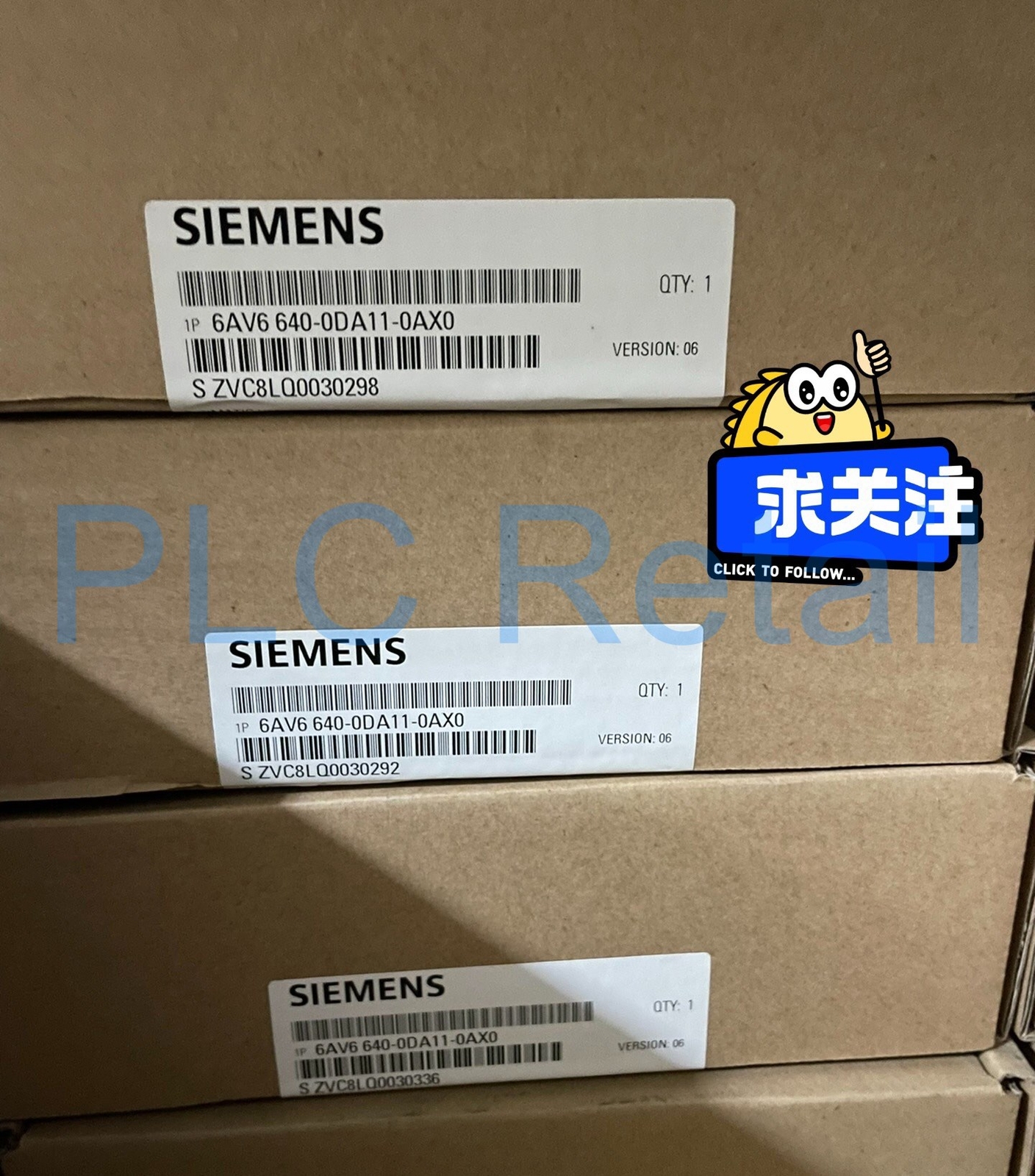 1PCS NEW Siemens Touch Screen 6AV6640-0DA11-0AX0 FedEx DHL Fast delivery