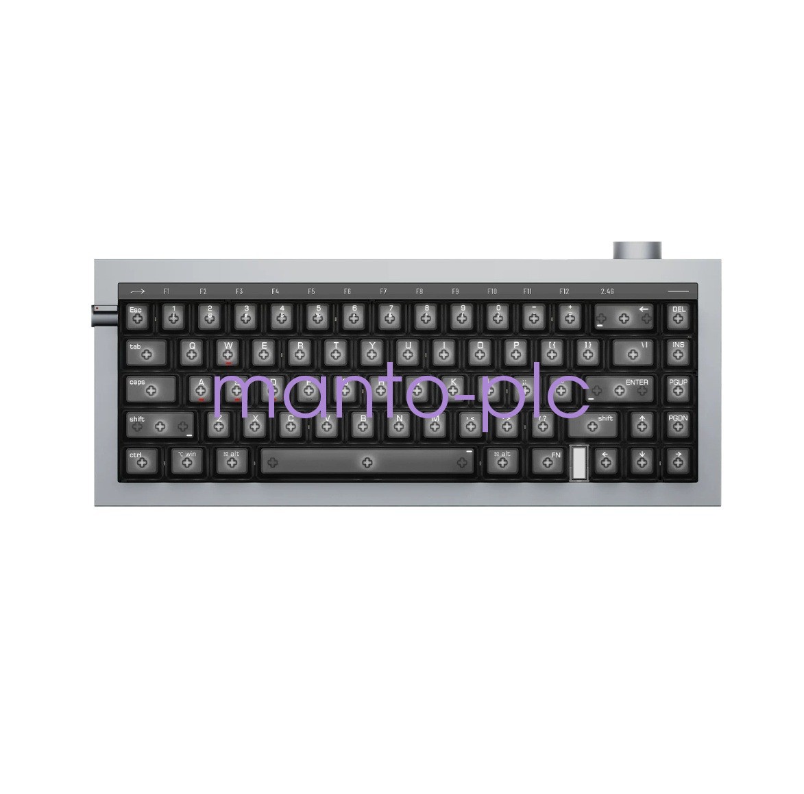 Lofree HYZEN67 wired magnetic axis mechanical keyboard Gray*M