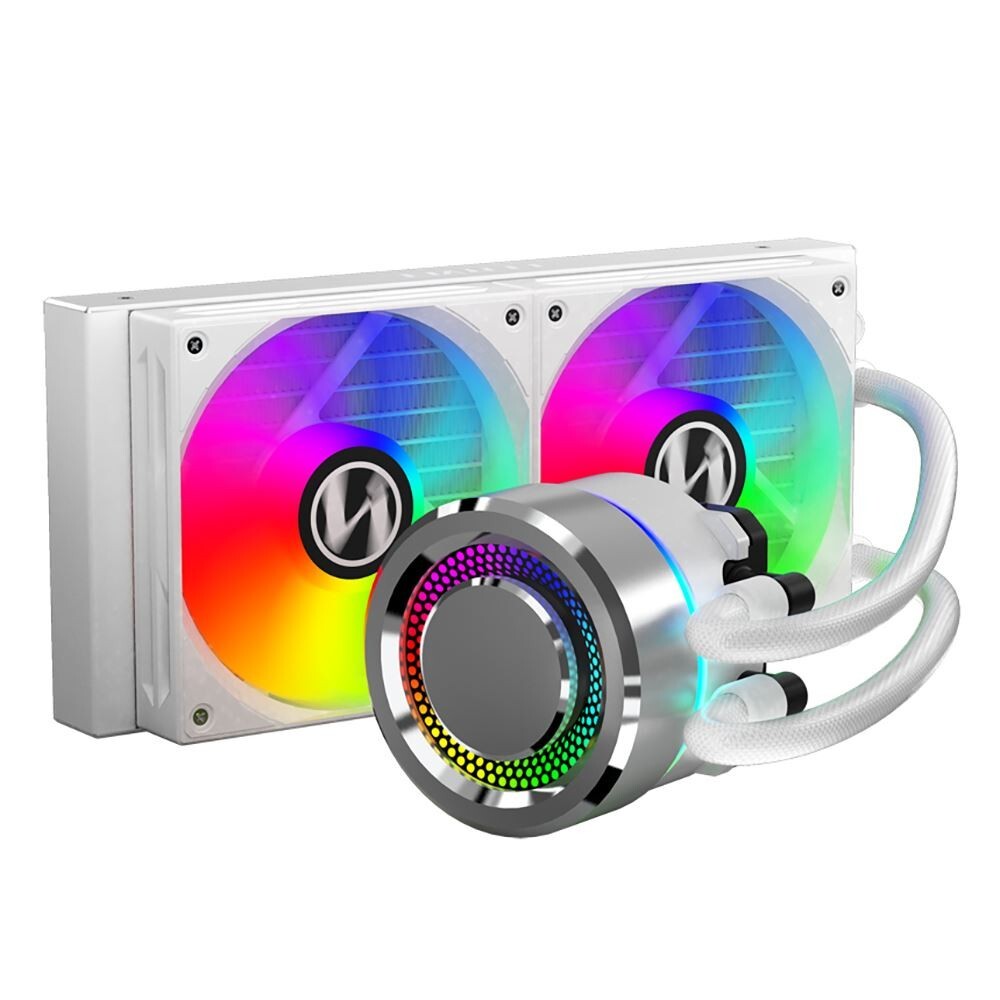 Lian Li Galahad 240mm RGB Water Cooling Kit AIO - White AM4 / AM5 G89.GA240A.01