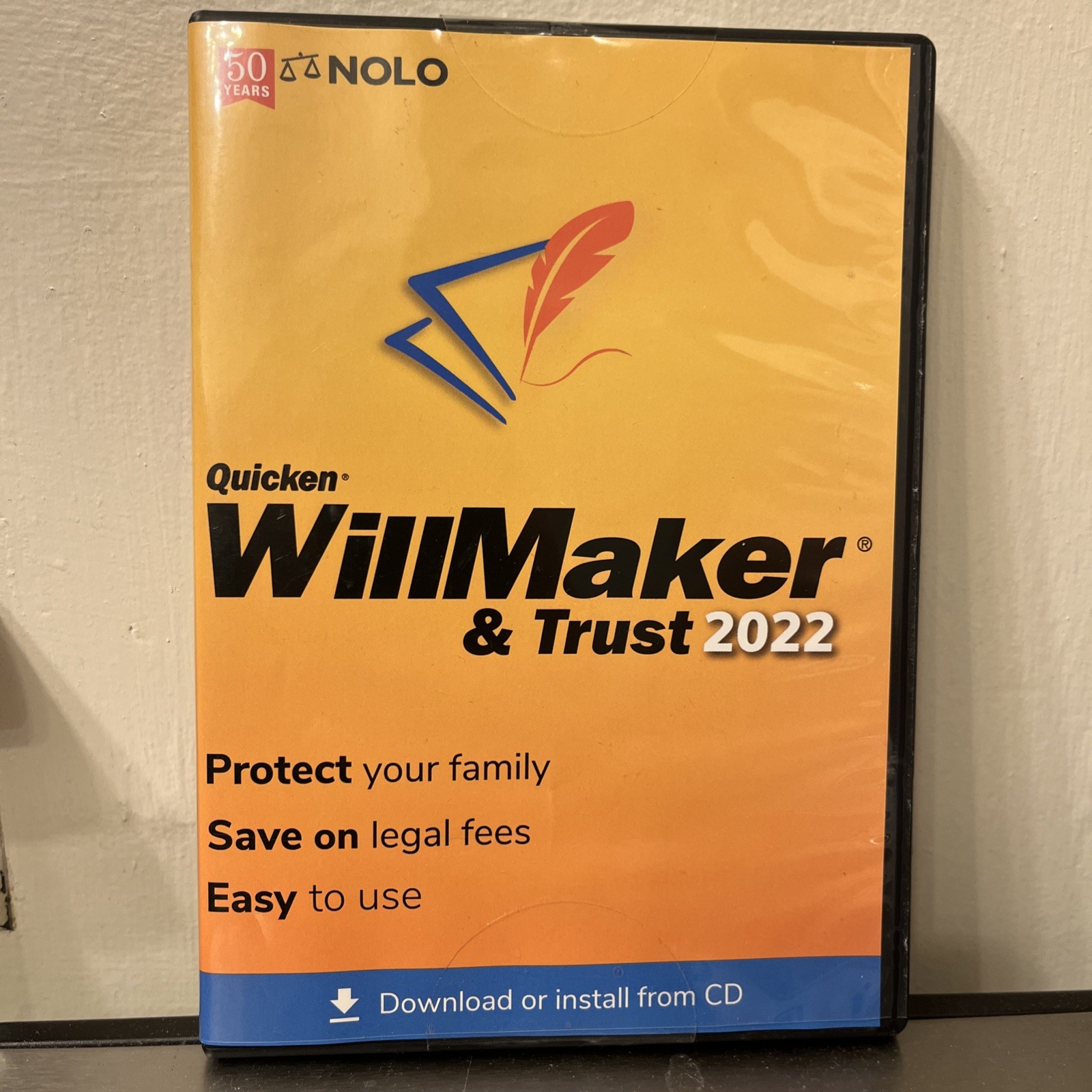 Quicken WillMaker & Trust 2022 Software- New
