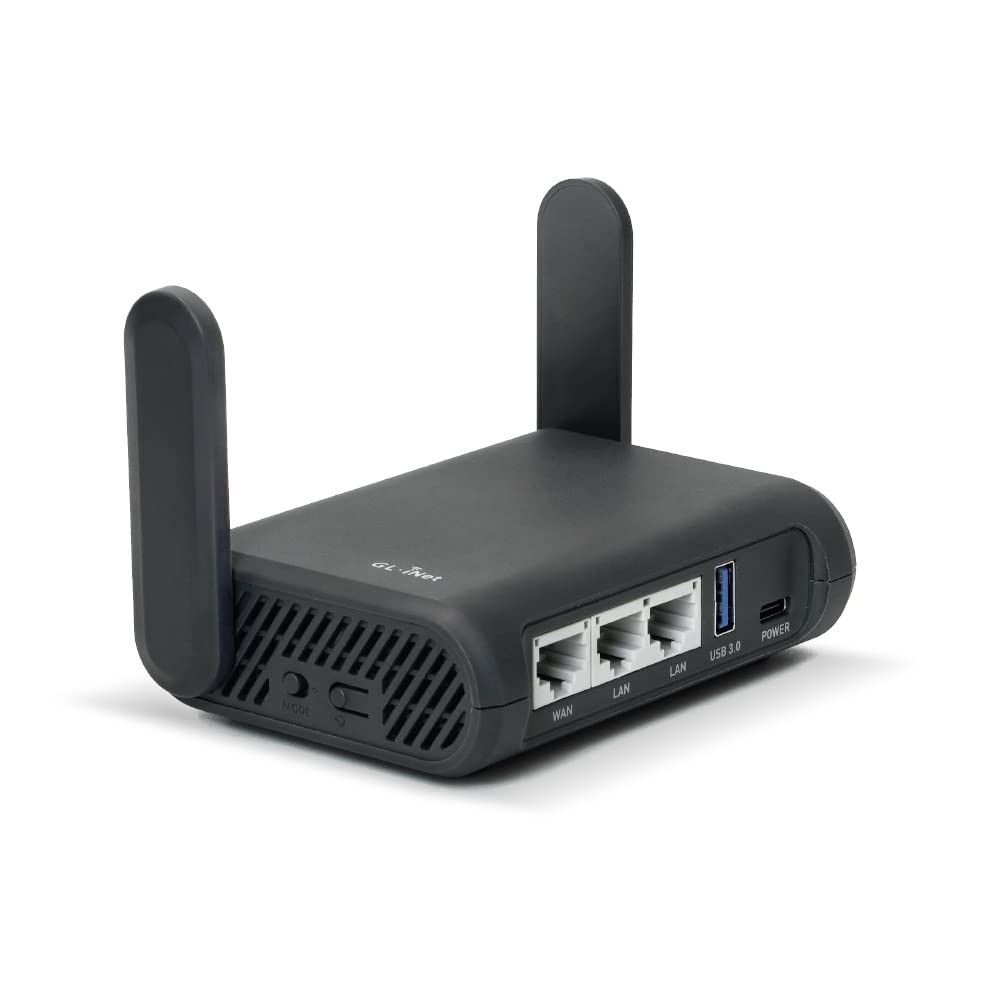 GL-A1300 Pocket VPN Travel Router - Portable Wi-Fi Router for Travel, Easy to...