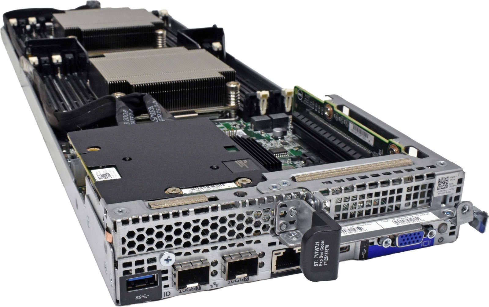 DELL PowerEdge C6320 Node Server No CPU 0GB PC4 RAM 2xCooler SAS 2008 0471NY