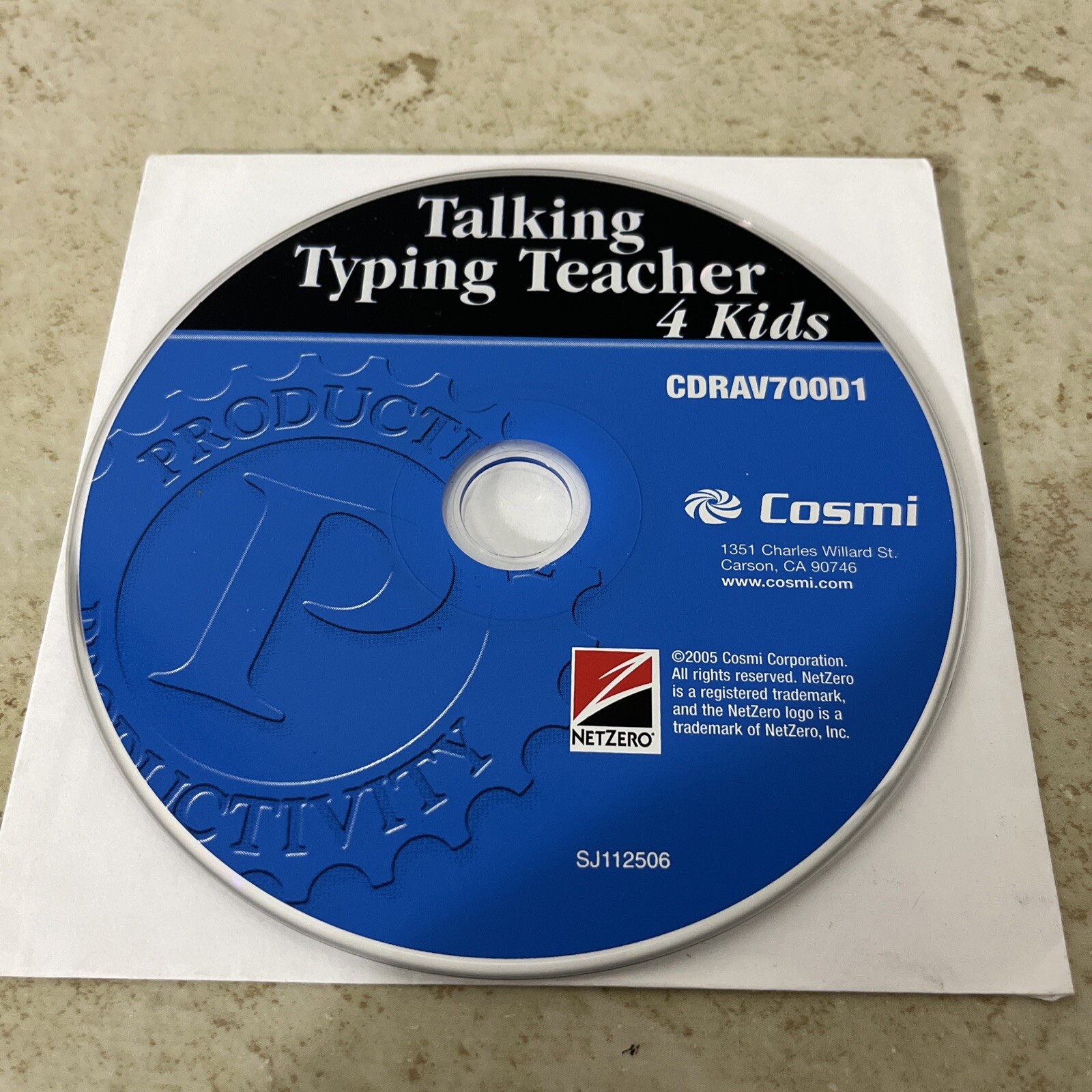 Talking Typing Teacher - PC - Educational Game - Cosmi
