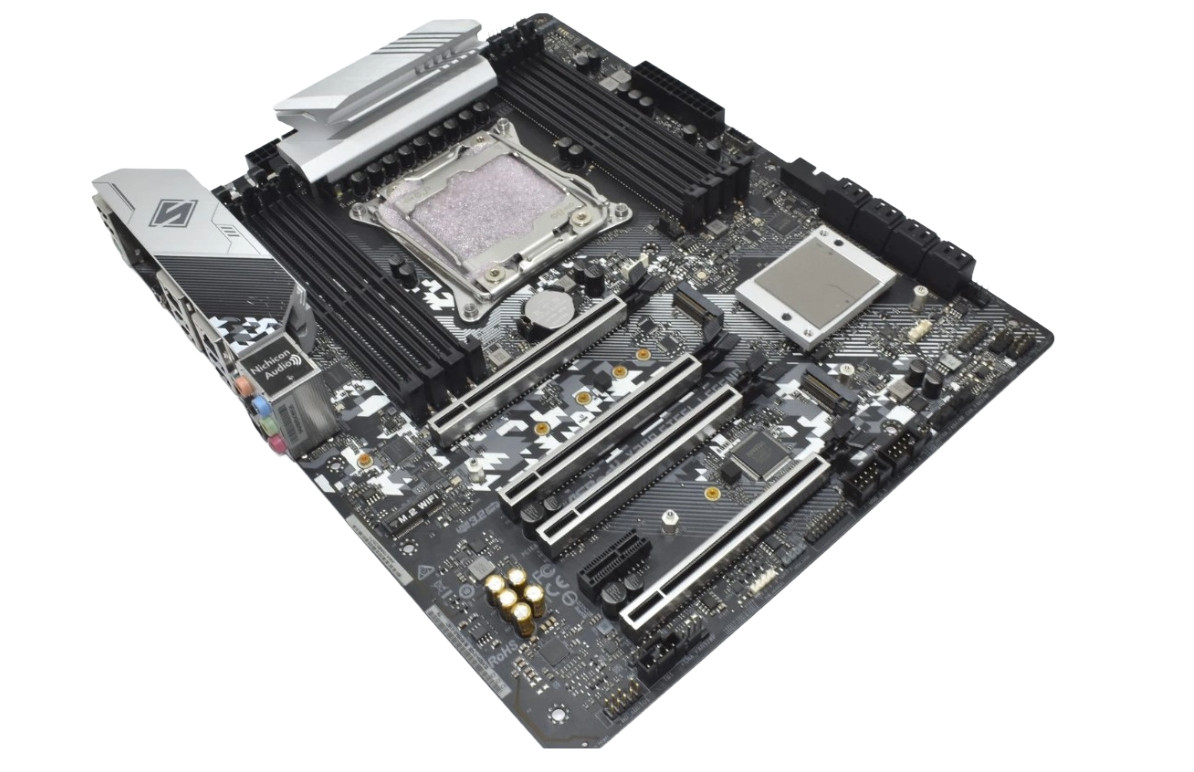 X299STEELLEGEND ASROCK INTEL LGA 2066 DDR4 GAMING MOTHERBOARD NO IO SHIELD PLATE