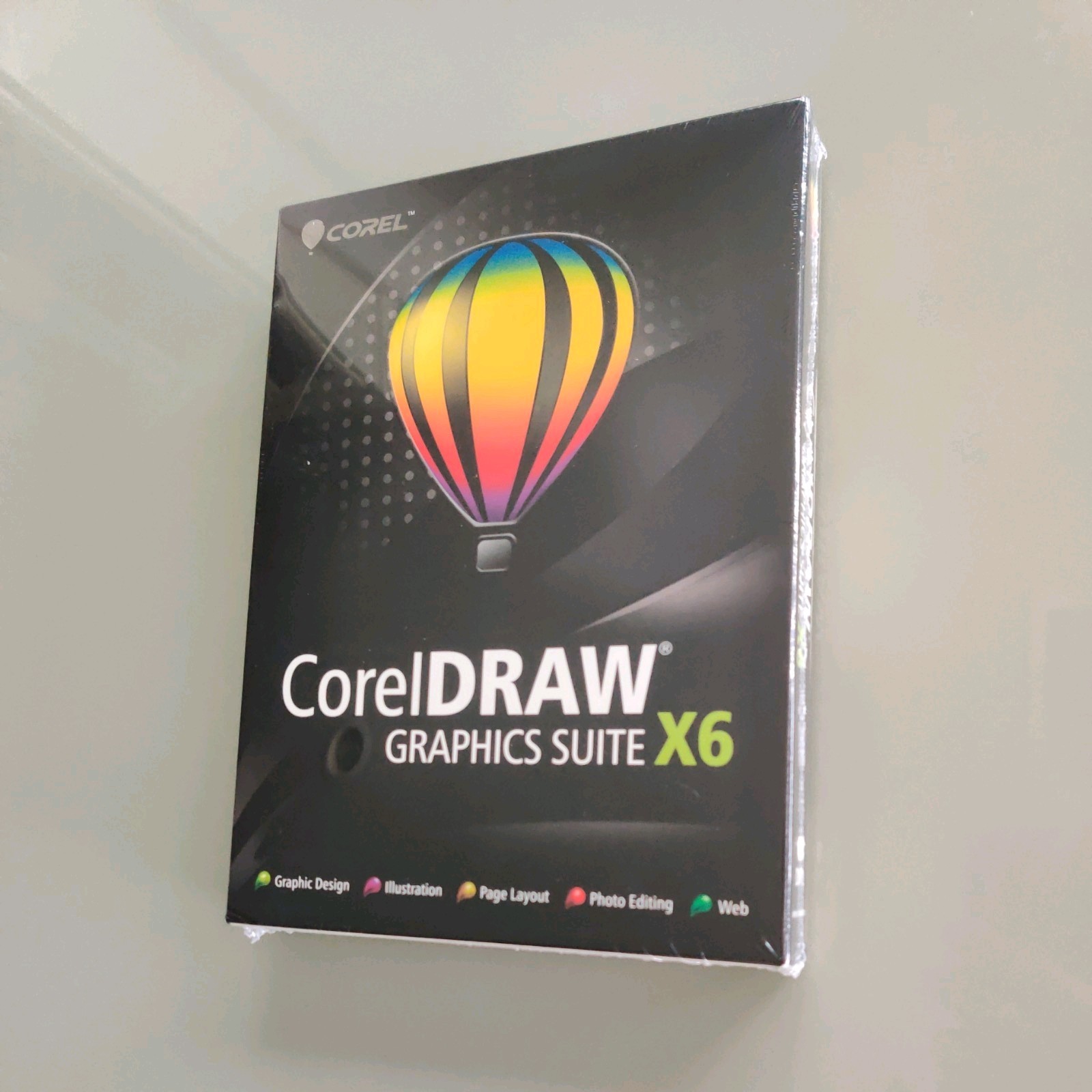 New COREL DRAW Graphics Suite X6 Upgrade, Guidebook & DVD, Unused & Sealed, Nice