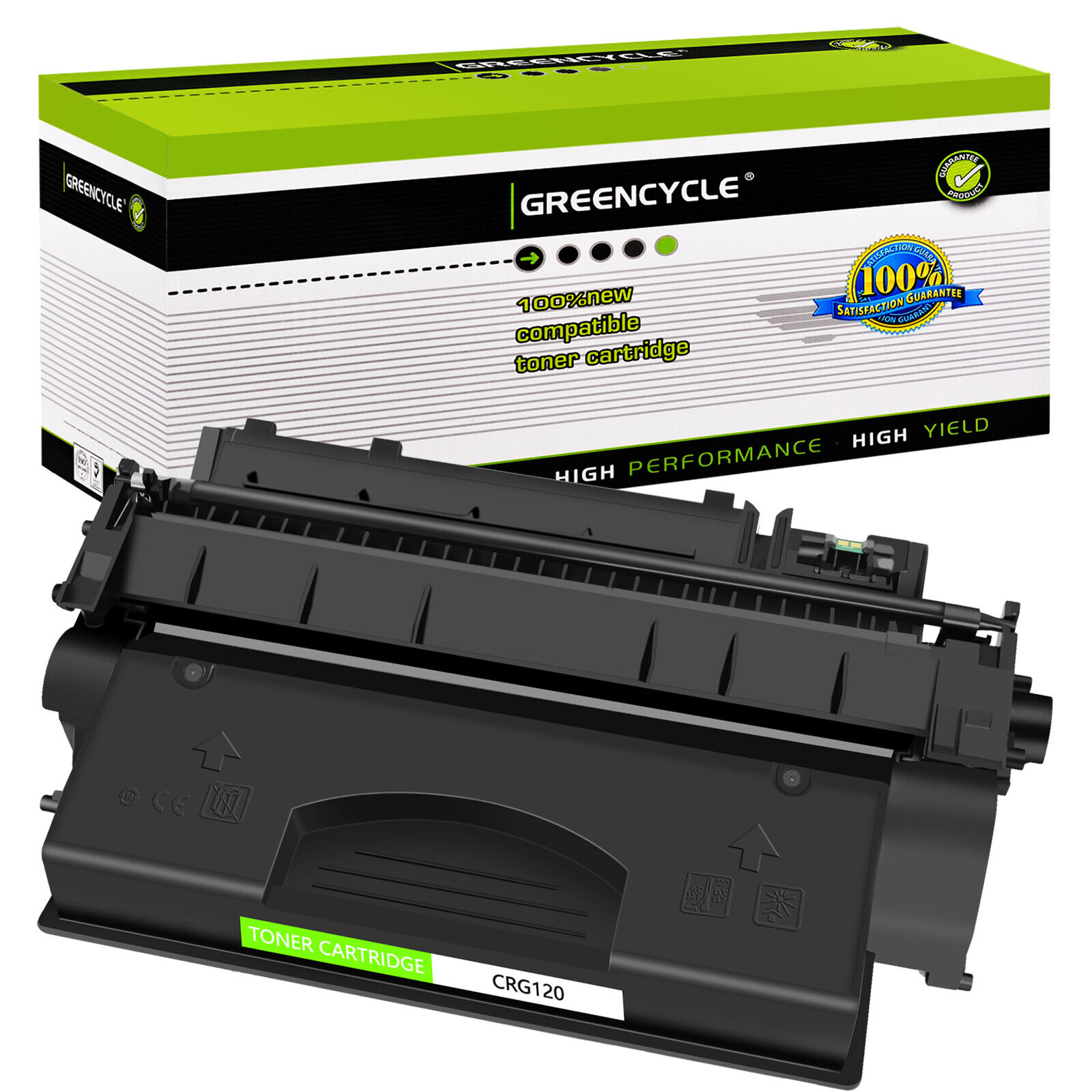 GREENCYCLE CRG120 C120 Toner Cartridge For Canon ImageClass D1520 D1550 D1120 