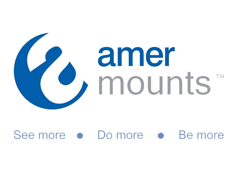 Amer Adjustable Monitor Mount (AMR1AWSL)