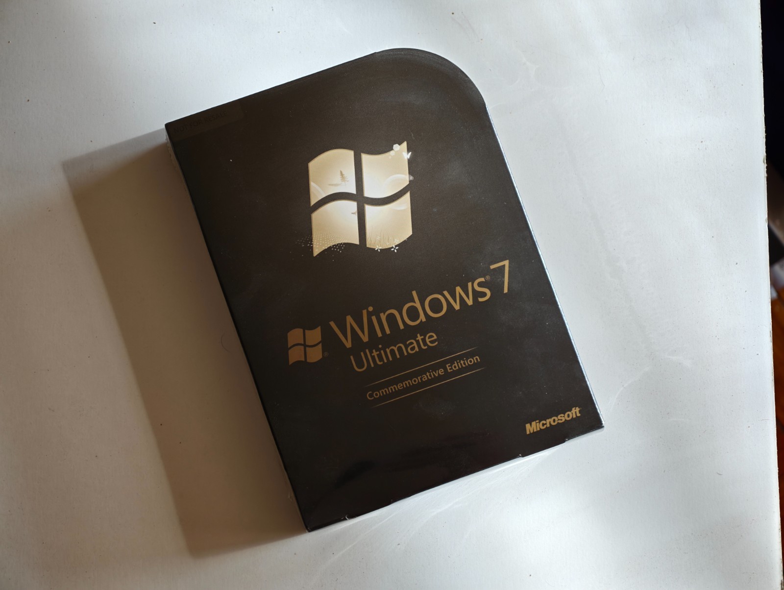 Microsoft Windows 7 Ultimate COMMEMORATIVE EDITION, new, sealed, very rare