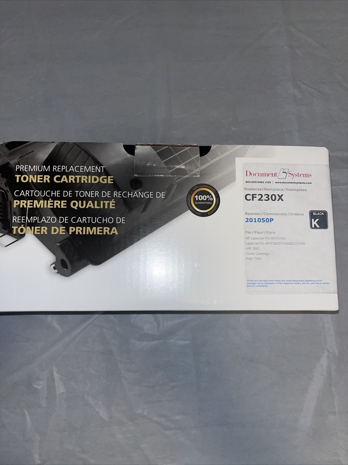Premium Replacement HP LaserJet Toner Cartridge CF230XC