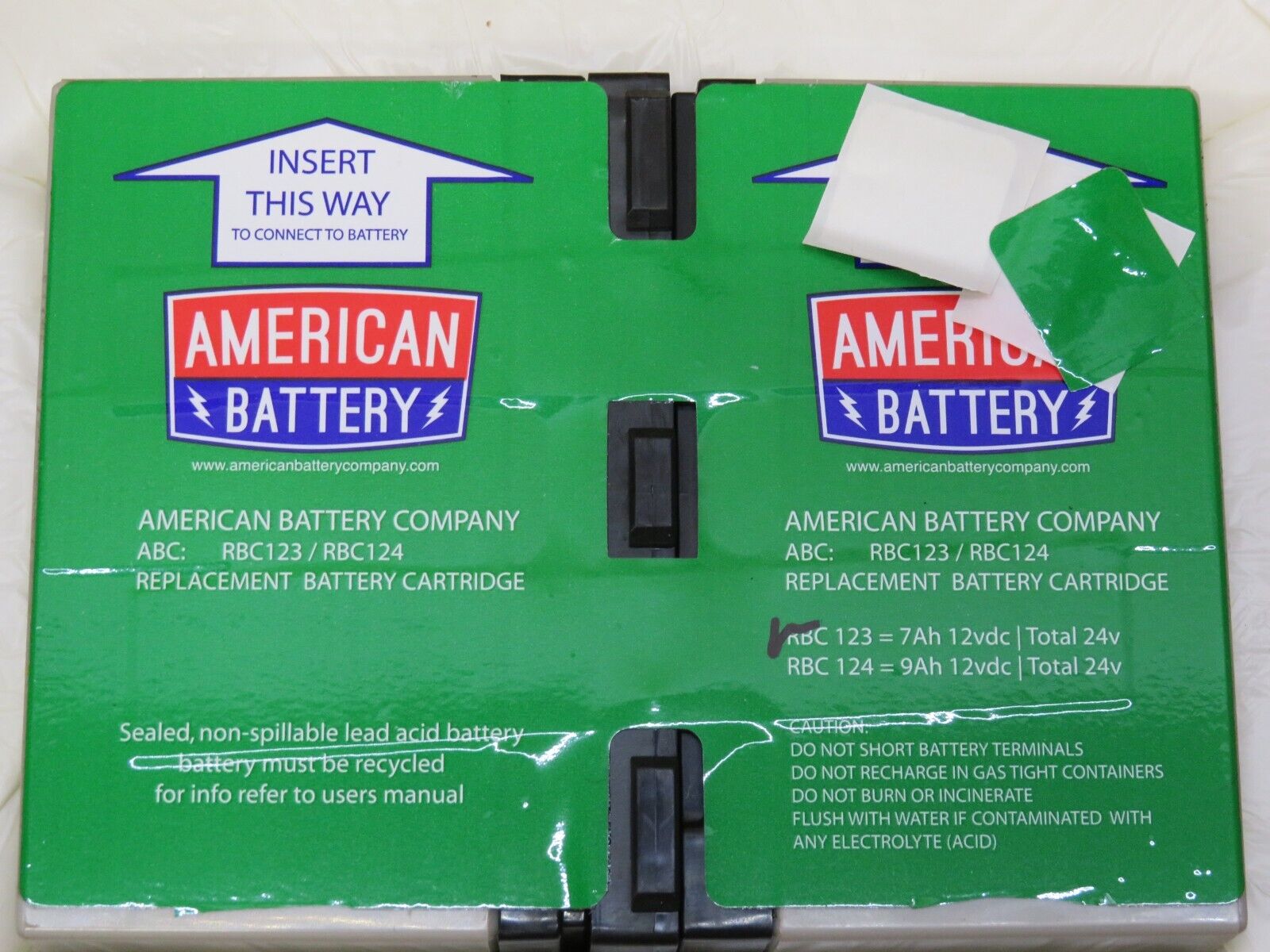 NEW ABC RBC123 UPS Replacement Battery for APC (RBC123)