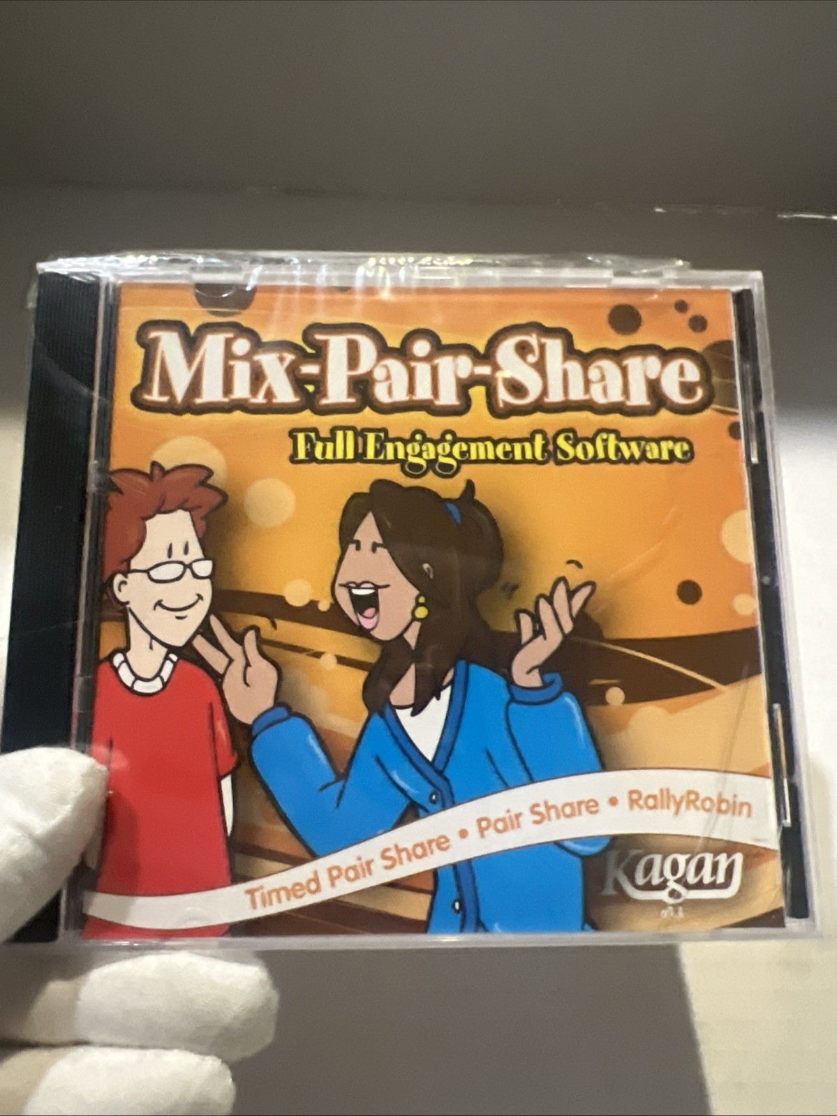 Kagan Publishing Mix-Pair-Share Full Engagement Software PC Mac CD-Rom SEALED