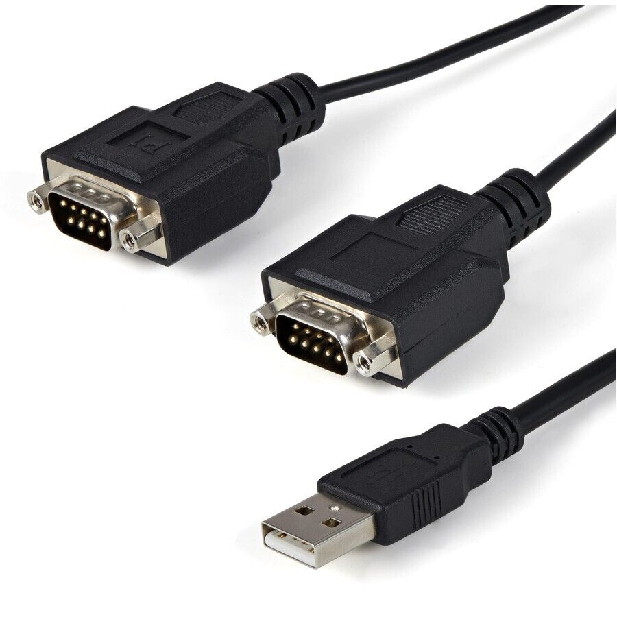 StarTech ICUSB2322F USB to Serial Adapter - 2 Port - COM Port Retention - FTDI