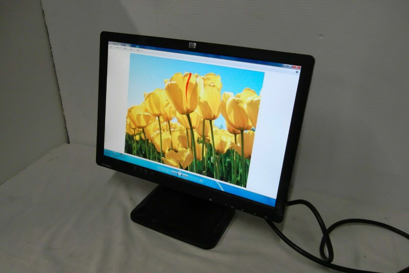 HP LE1901w 19" Widescreen LCD Monitor 1440 x 900 VGA 16:10 NK570AA 516736-001