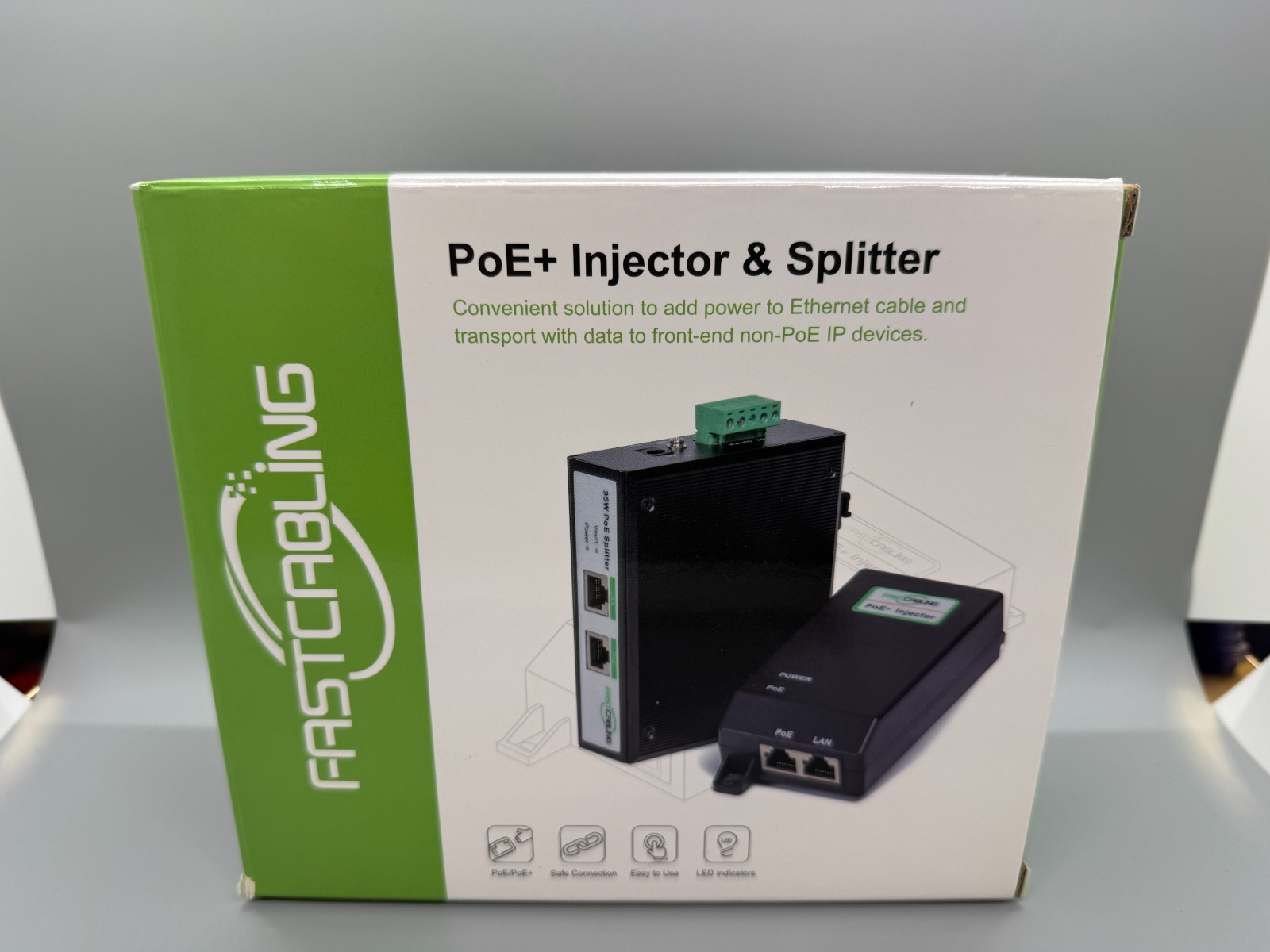 FastCabling PoE++ Splitter 12VDC 95W (5721-23)