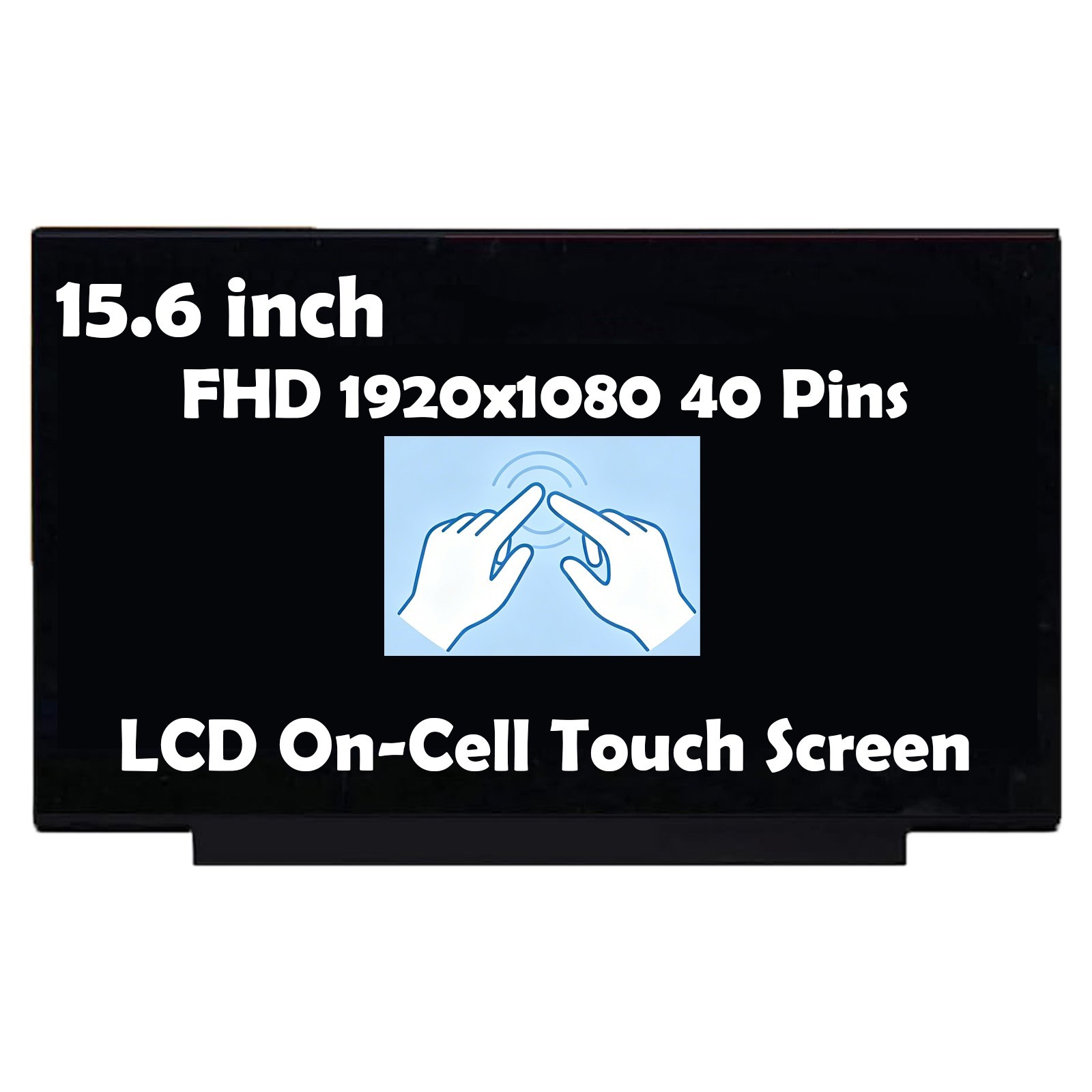 BOE NV156FHM-T07 V8.1 OnCell Touch 40pin FHD 1920x1080 IPS Matte LCD LED Screen