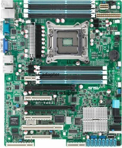 For ASUS Z9PA-U8 motherboard C602 LGA2011 8*DDR3 256G VGA ATX Tested ok