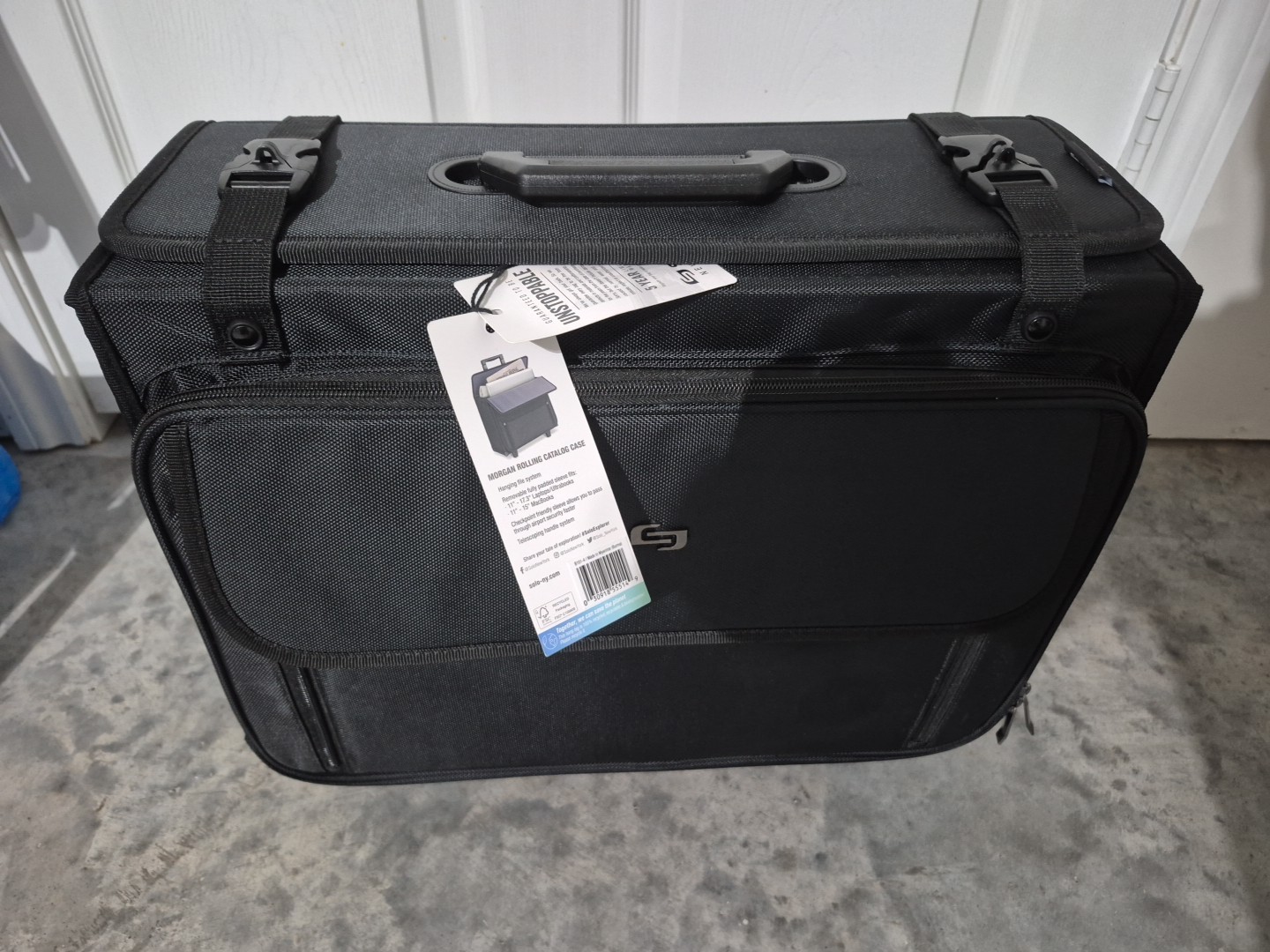 Solo Morgan Rolling Catalog Case