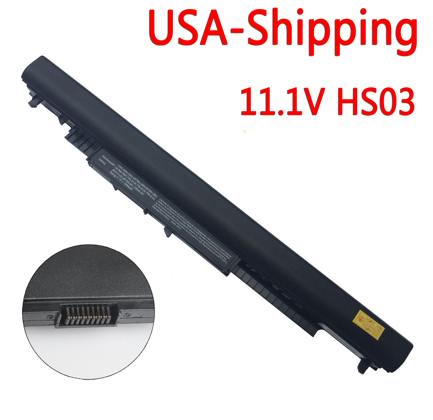 HS04 HS03 Laptop Battery Compatible with HP PAVILION 807612-421 807956-001 11.1V